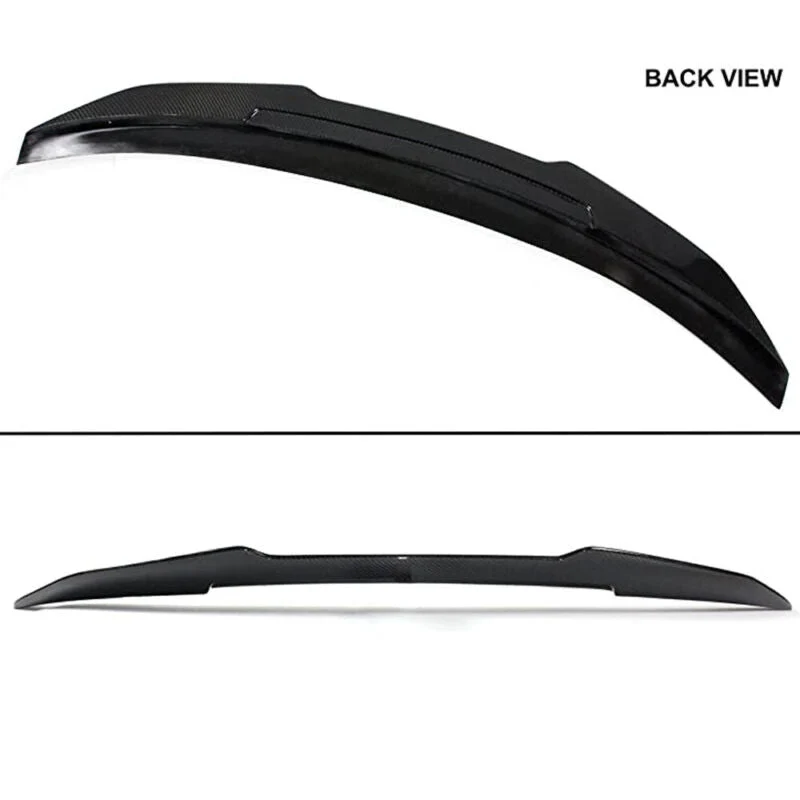 Carbon Fiber Rear Trunk Spoiler Wing fits for BMW 3Ser E90 Sedan M3 2006-2011 - Image 3