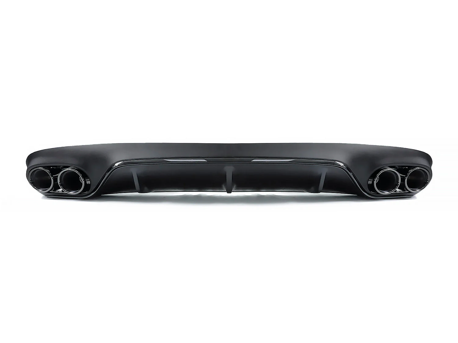 Rear Diffuser + Black Exhaust Tips for Mercedes E Class C238 A238 Coupe E300 E400 E450 AMG Pack 2018-2020 - Image 3