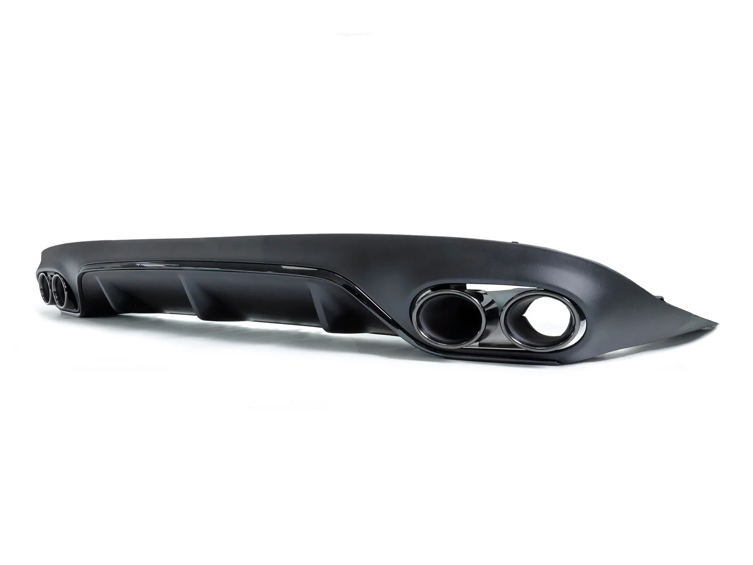 Rear Diffuser + Black Exhaust Tips for Mercedes E Class C238 A238 Coupe E300 E400 E450 AMG Pack 2018-2020 - Image 5