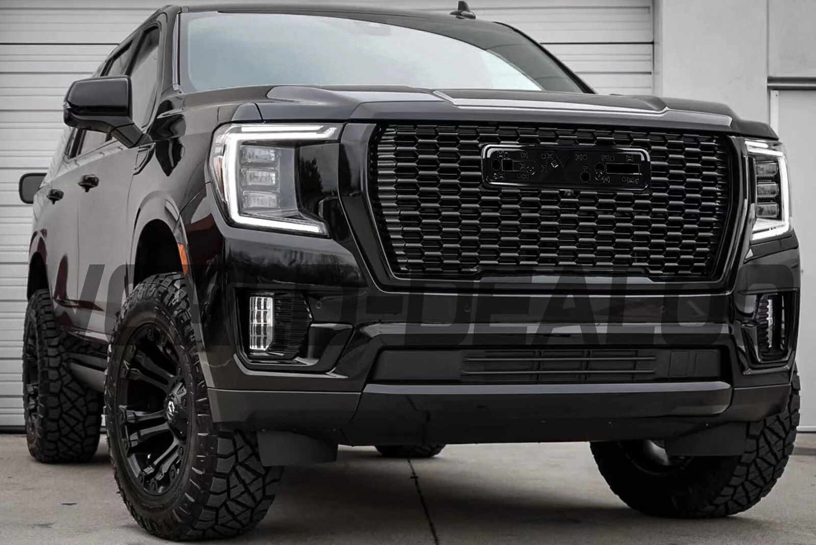 Front Black Grill Denali Style for GMC Yukon/Yukon XL 2021-2024 - Image 8