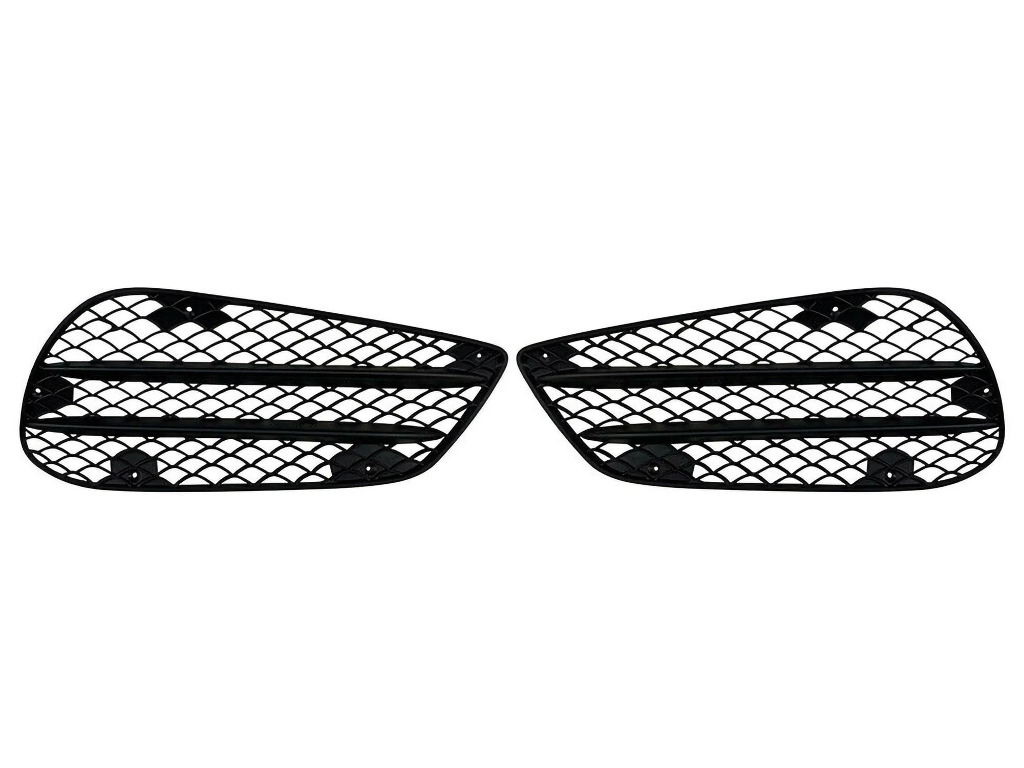 Fog Lamp Grille Air Vent Cover Black for Benz W212 S212 AMG Line Facelift 2013-2015 - Image 4