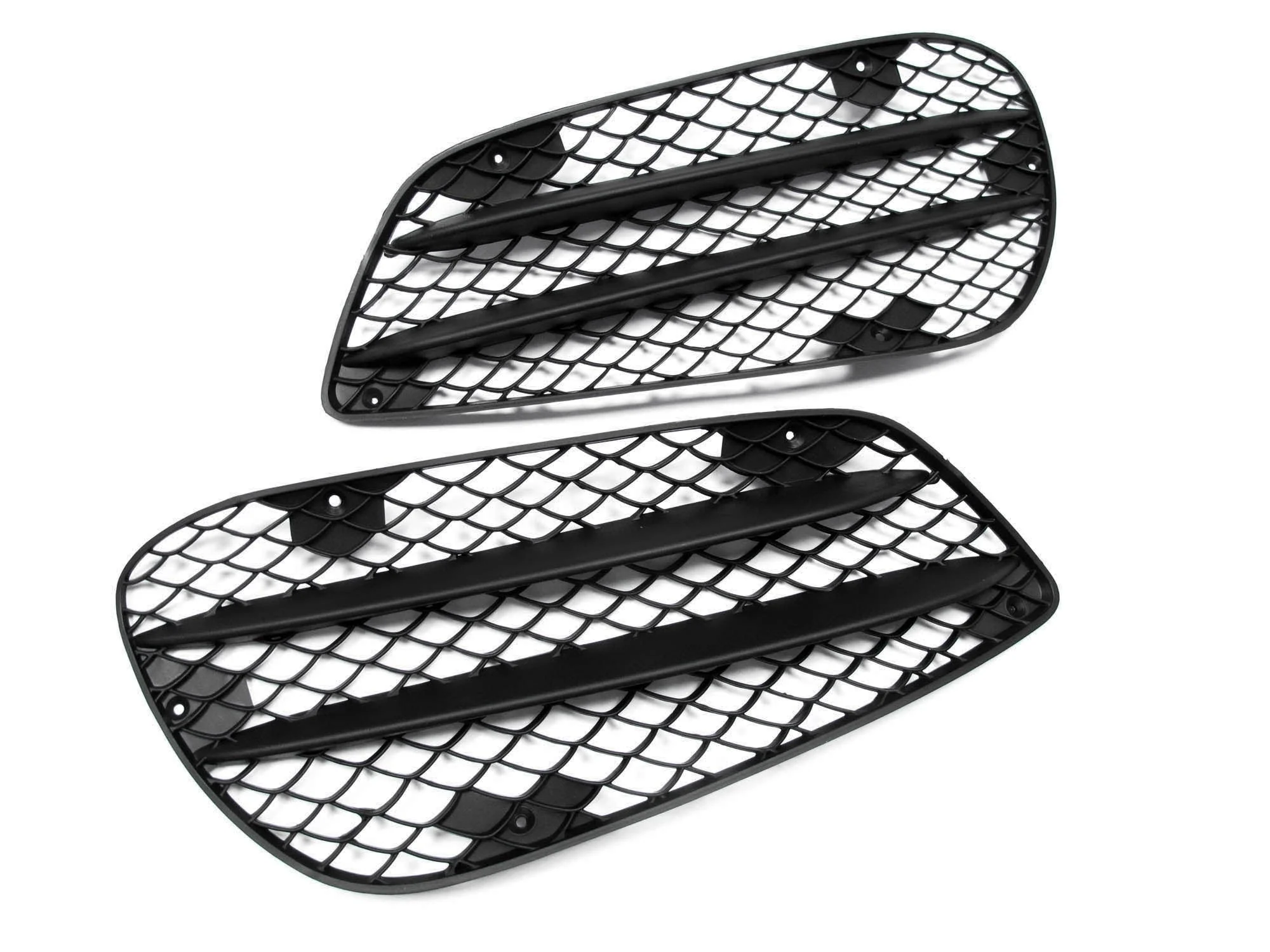 Fog Lamp Grille Air Vent Cover Black for Benz W212 S212 AMG Line Facelift 2013-2015 - Image 8