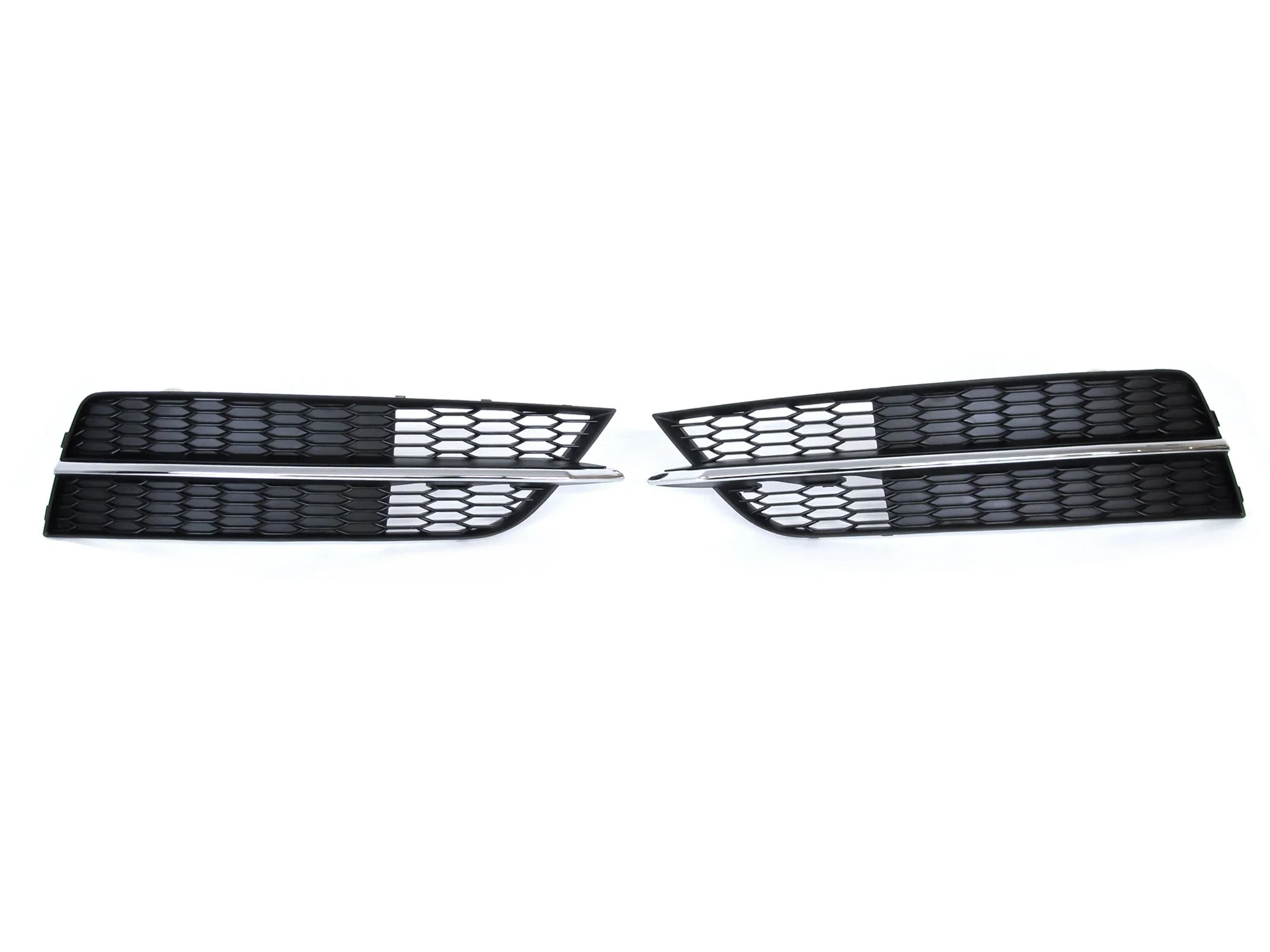 Fit For 2016-2018 Audi A7 S-Line S7 C7 LH+RH Pair Front Lower Bumper Fog Light Cover - Image 5