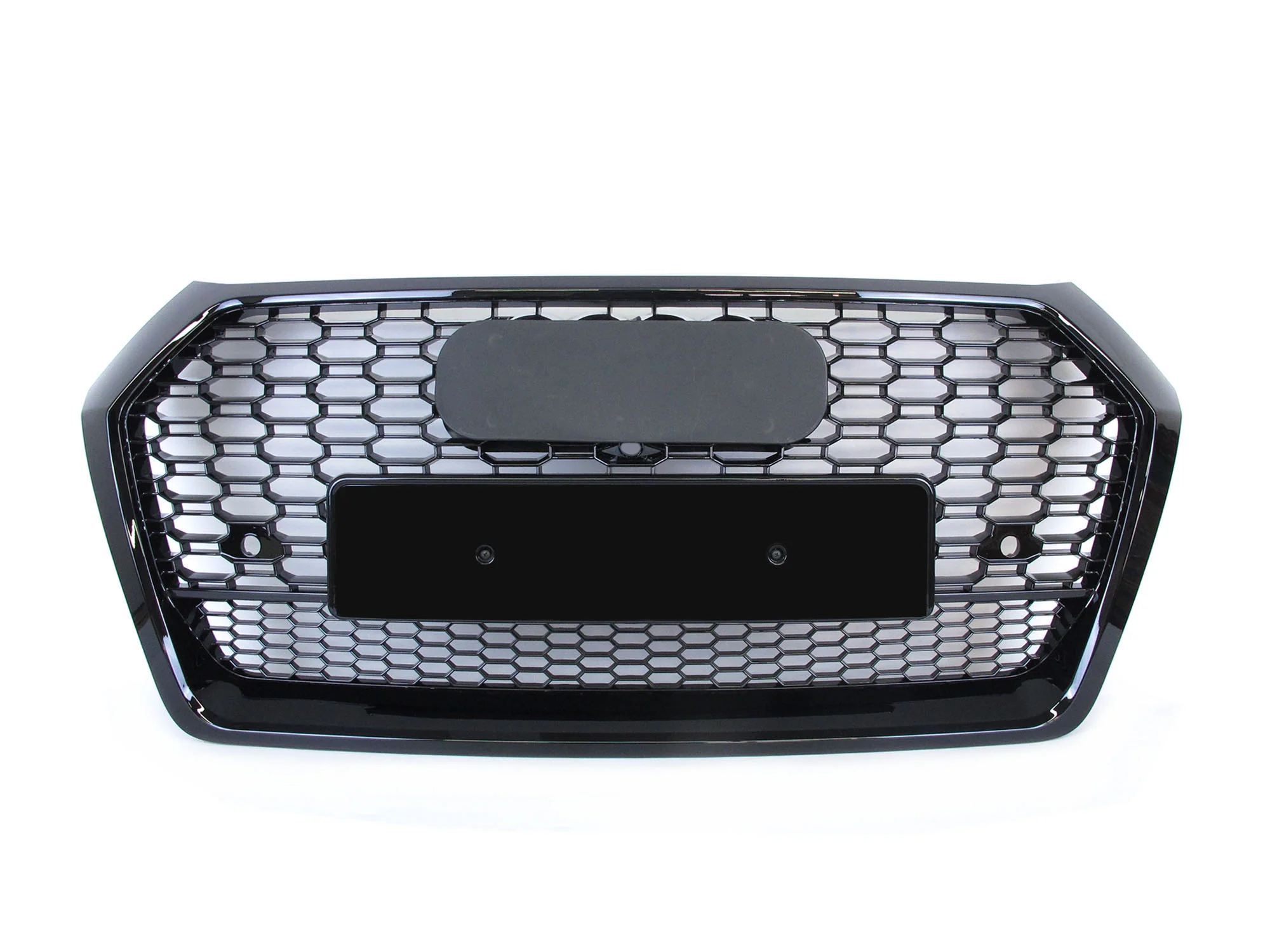 Gloss Black Honeycomb Front Mesh Grille for AUDI Q5 SQ5 2018 2019 2020 - Image 6