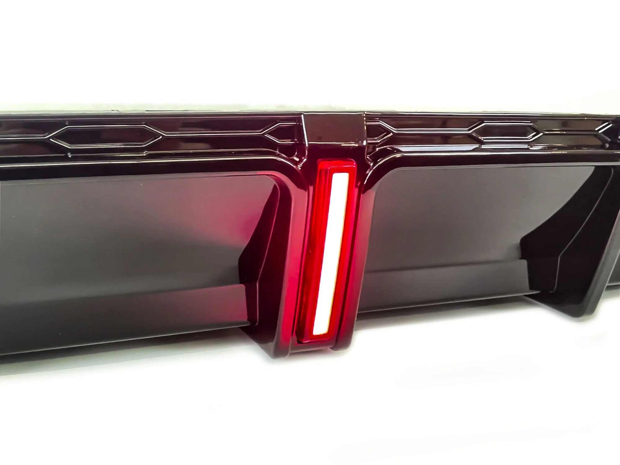 Gloss Black Rear Diffuser Exhaust Tips For AUDI A7 C8 S-line S7 2019-2024 di180 - Image 9