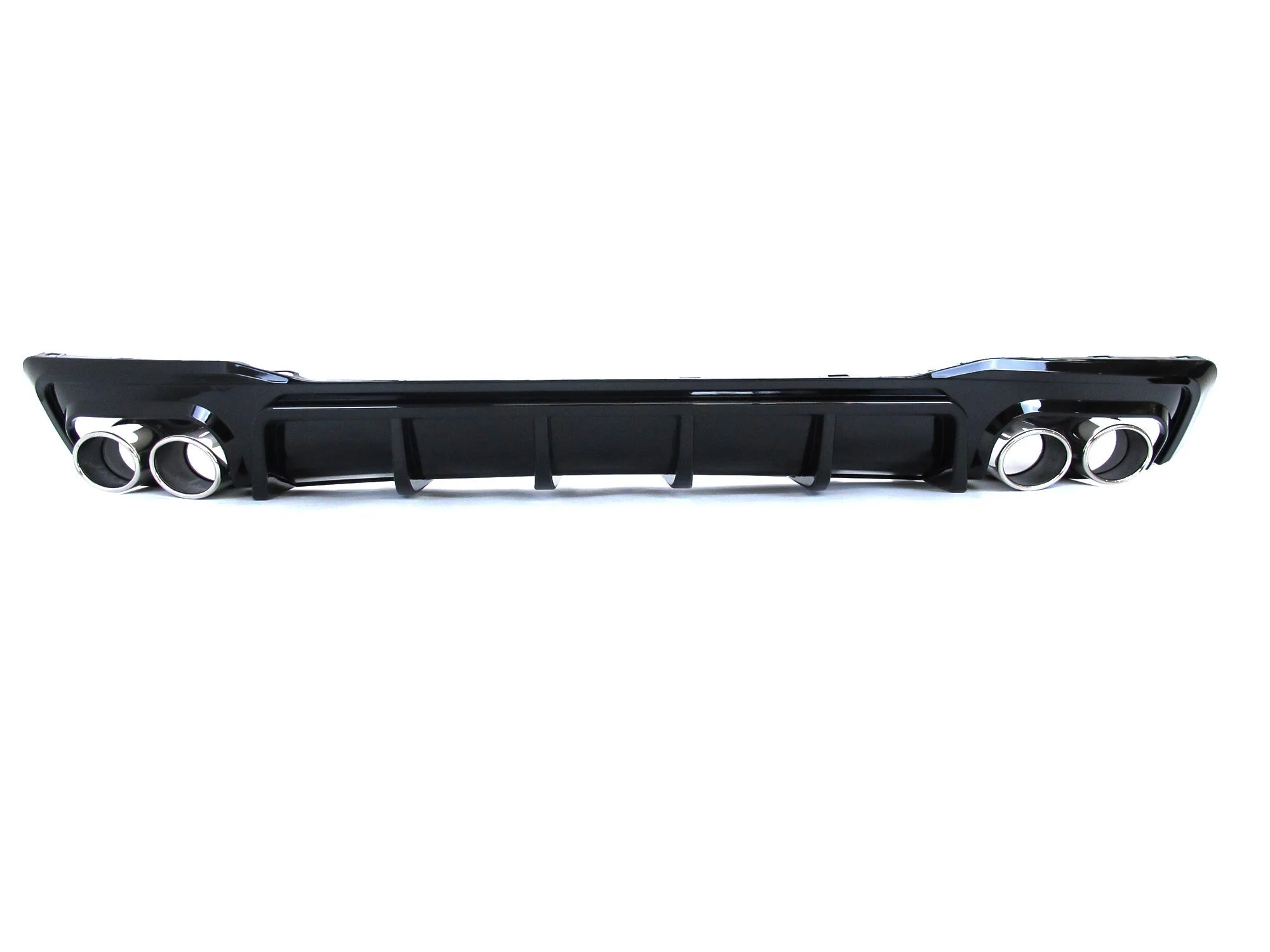Rear Diffuser w/ Silver Exhaust Tips For AUDI A7 C8 S-line S7 2019-2025 - Image 6