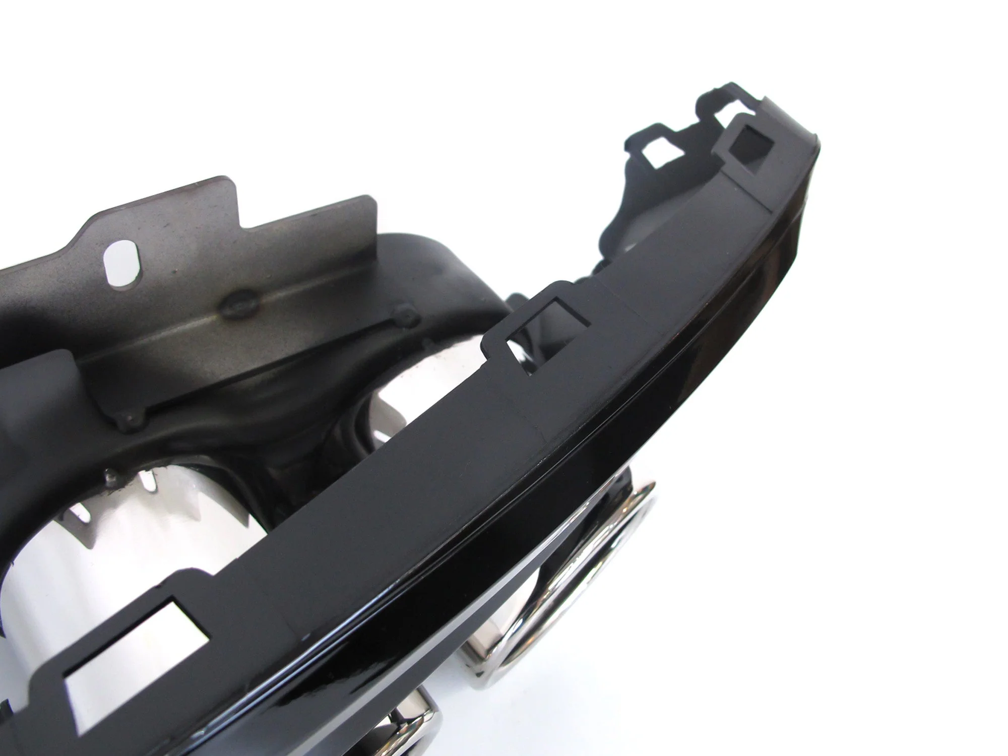 Rear Diffuser w/ Silver Exhaust Tips For AUDI A7 C8 S-line S7 2019-2025 - Image 9