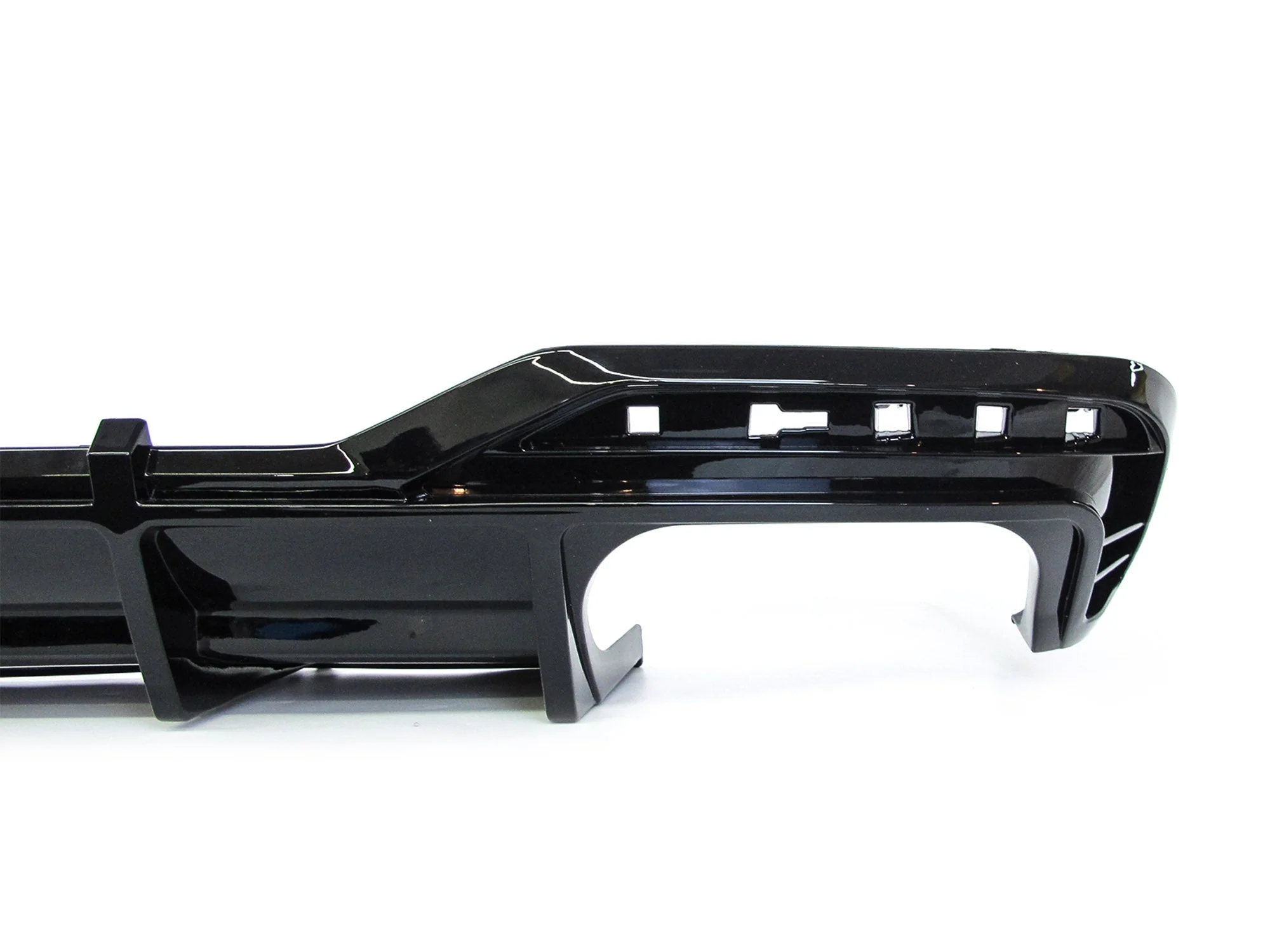 Gloss Black LED Rear Diffuser + Exhaust Tips For AUDI A5 F5 S-line / S5 2020-2024 - Image 12