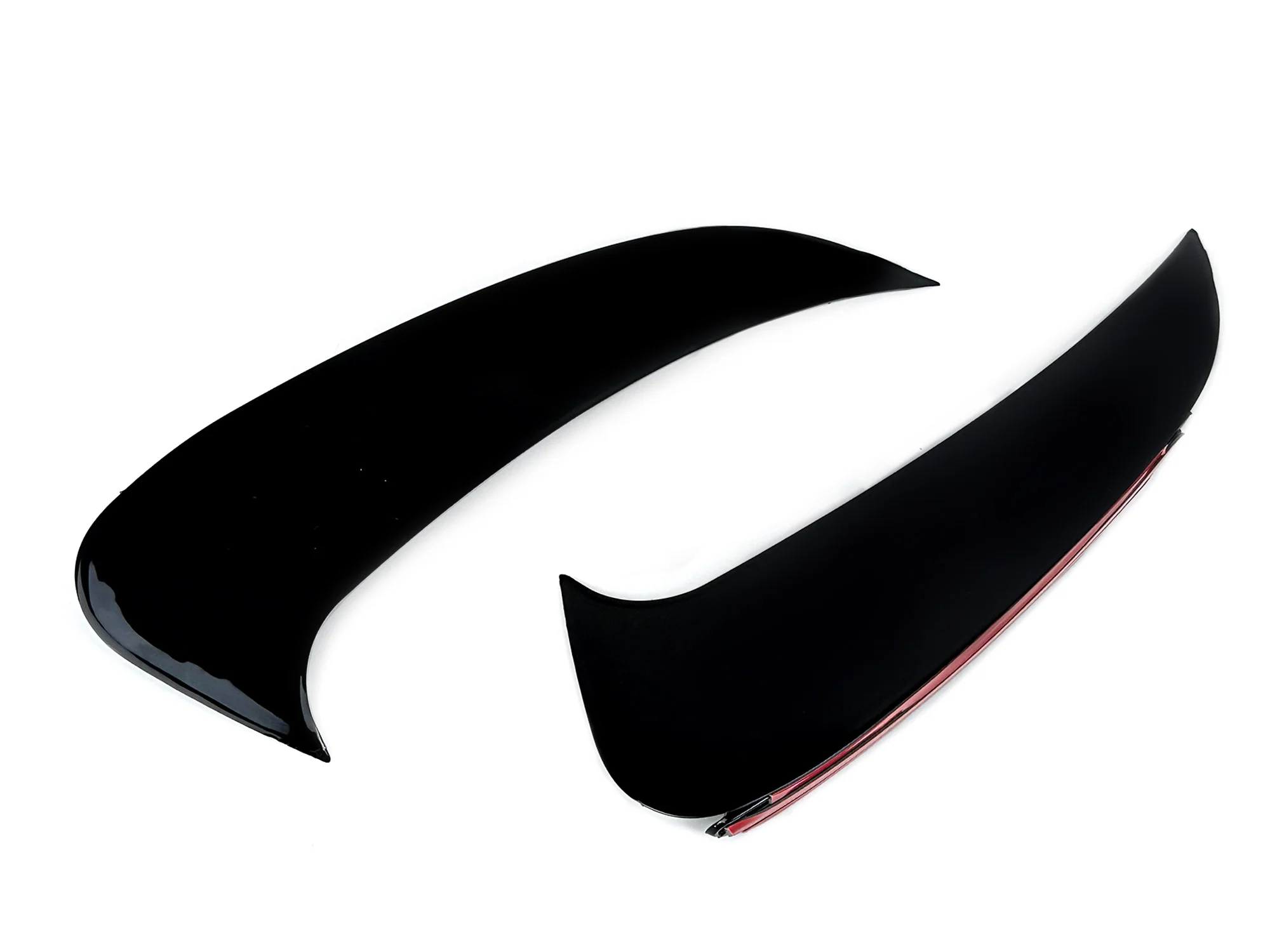 Gloss Black Rear Side Air Vent Canards for Mercedes W206 Sedan 2022-2024 - Image 7