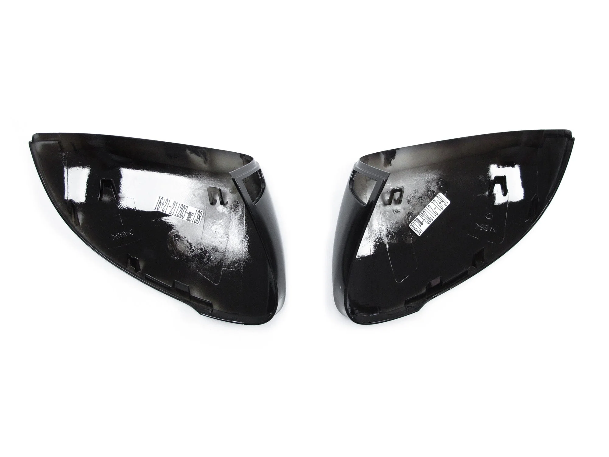 Gloss Black Mirror Caps Cover Replace for VW Golf 8 MK8 with Assist Light 2020-2026 - Image 12