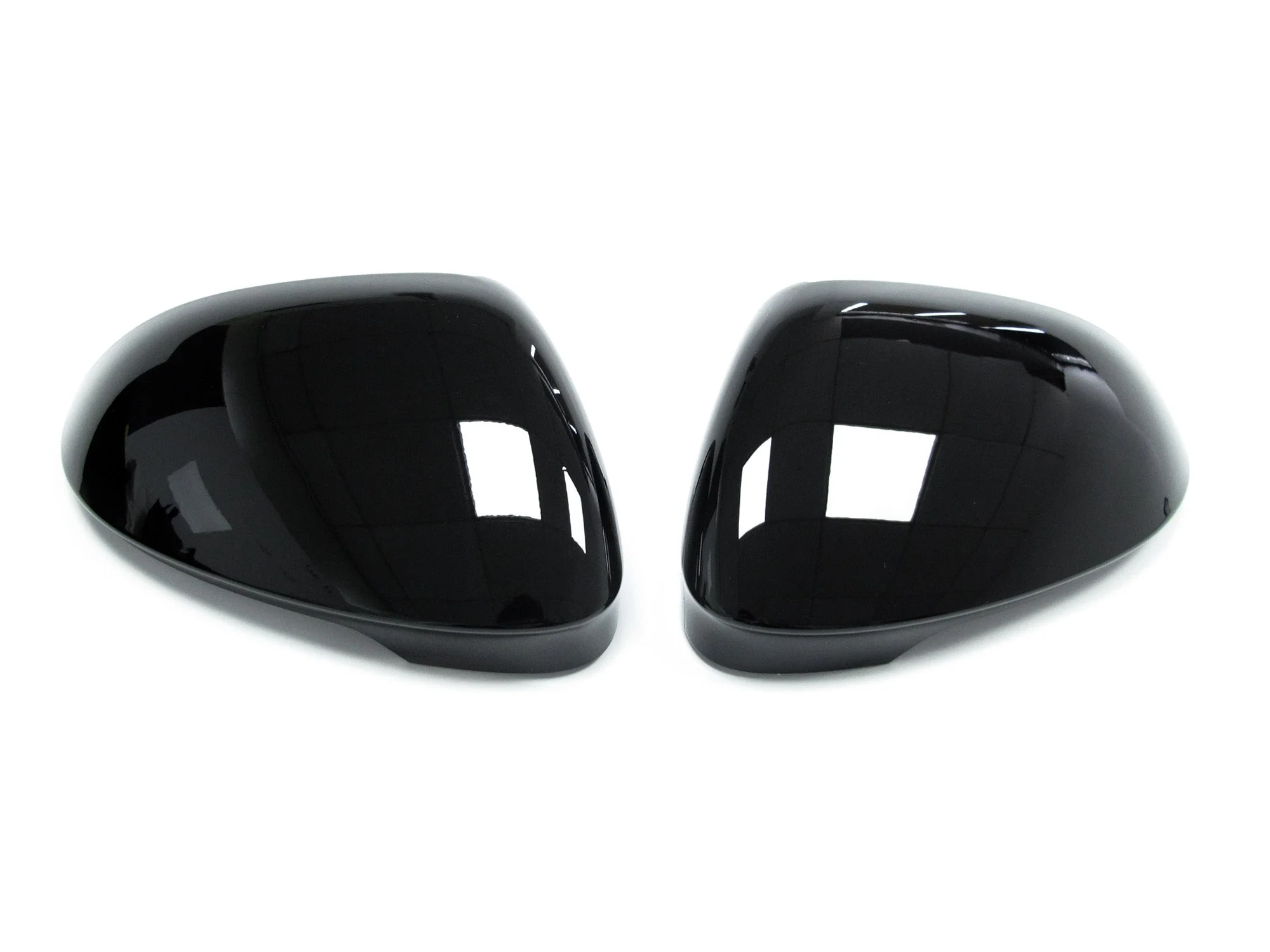 Gloss Black Mirror Caps Cover Replace for VW Golf 8 MK8 with Assist Light 2020-2026 - Image 6