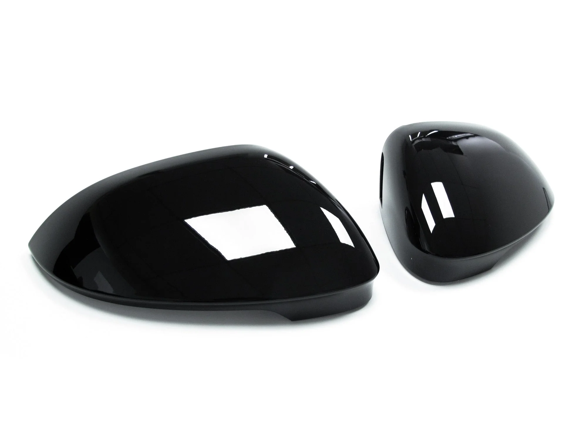 Gloss Black Mirror Caps Cover Replace for VW Golf 8 MK8 with Assist Light 2020-2026 - Image 7