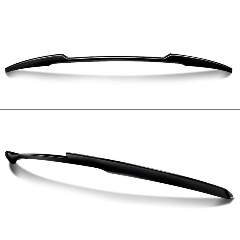 Gloss Black Rear Highkick Spoiler for Audi A4 B9 Sedan 2017-2024 - Image 10