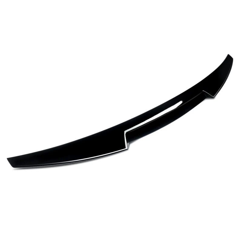 Gloss Black Rear Highkick Spoiler for Audi A4 B9 Sedan 2017-2024 - Image 6