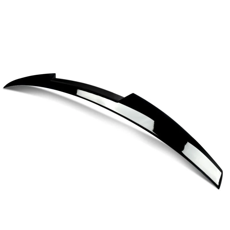 Gloss Black Rear Highkick Spoiler for Audi A4 B9 Sedan 2017-2024 - Image 7