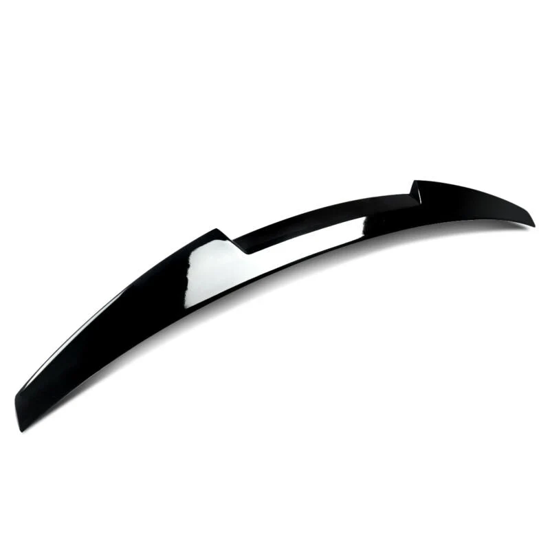 Gloss Black Rear Highkick Spoiler for Audi A4 B9 Sedan 2017-2024 - Image 9