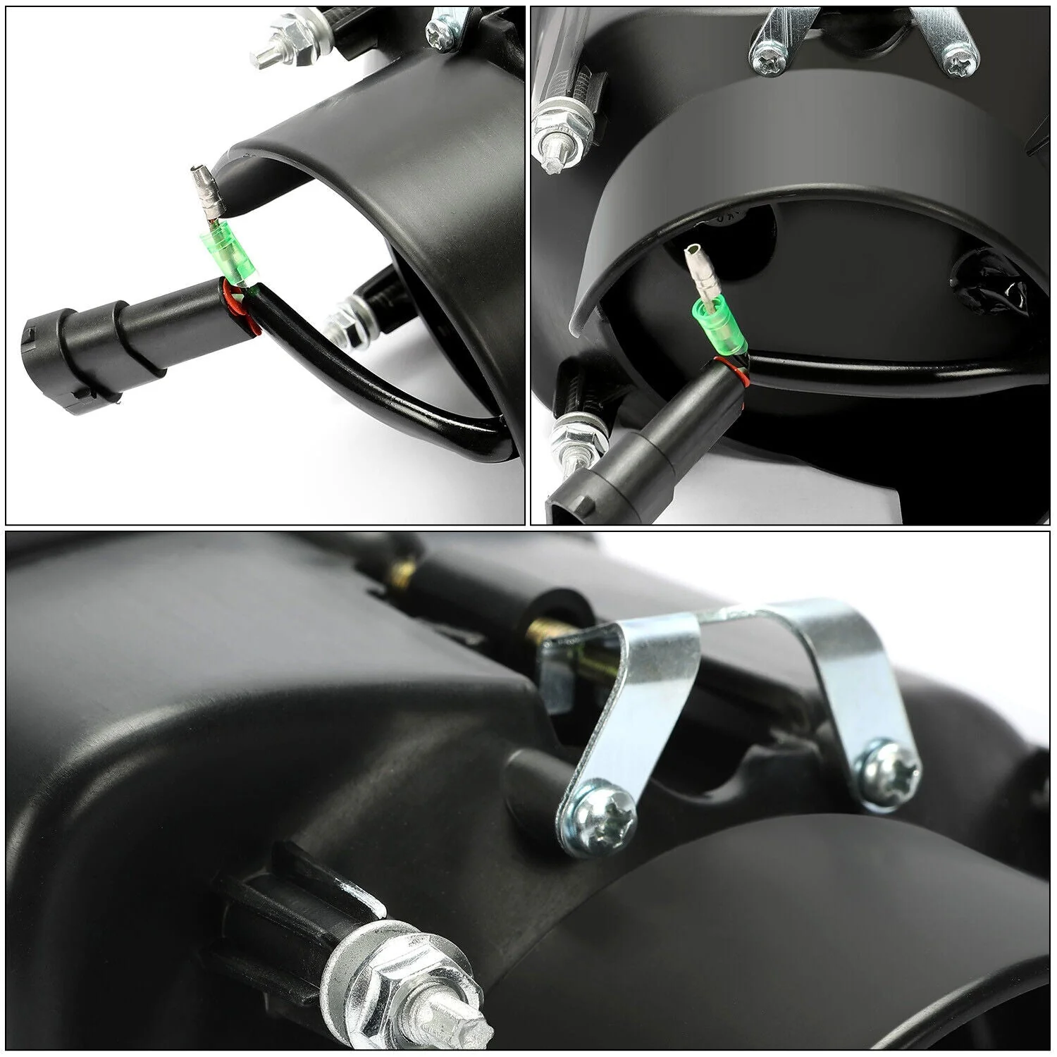 LED Fog Lights Chrome Housing w/ LED Halo For Freightliner Cascadia 2008-2017 - Image 7