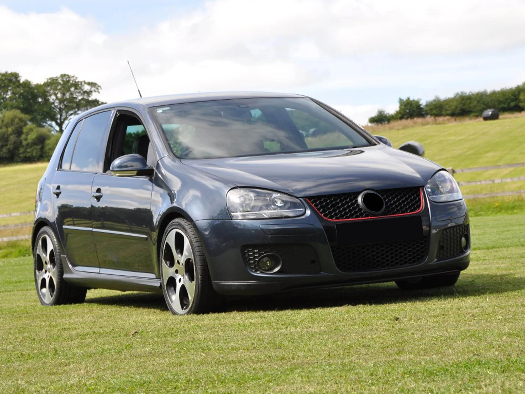 Real Carbon Fiber Side Mirror Cover Caps For VW Golf 5 MK5 GTI 2005-2008 Replacement - Image 2