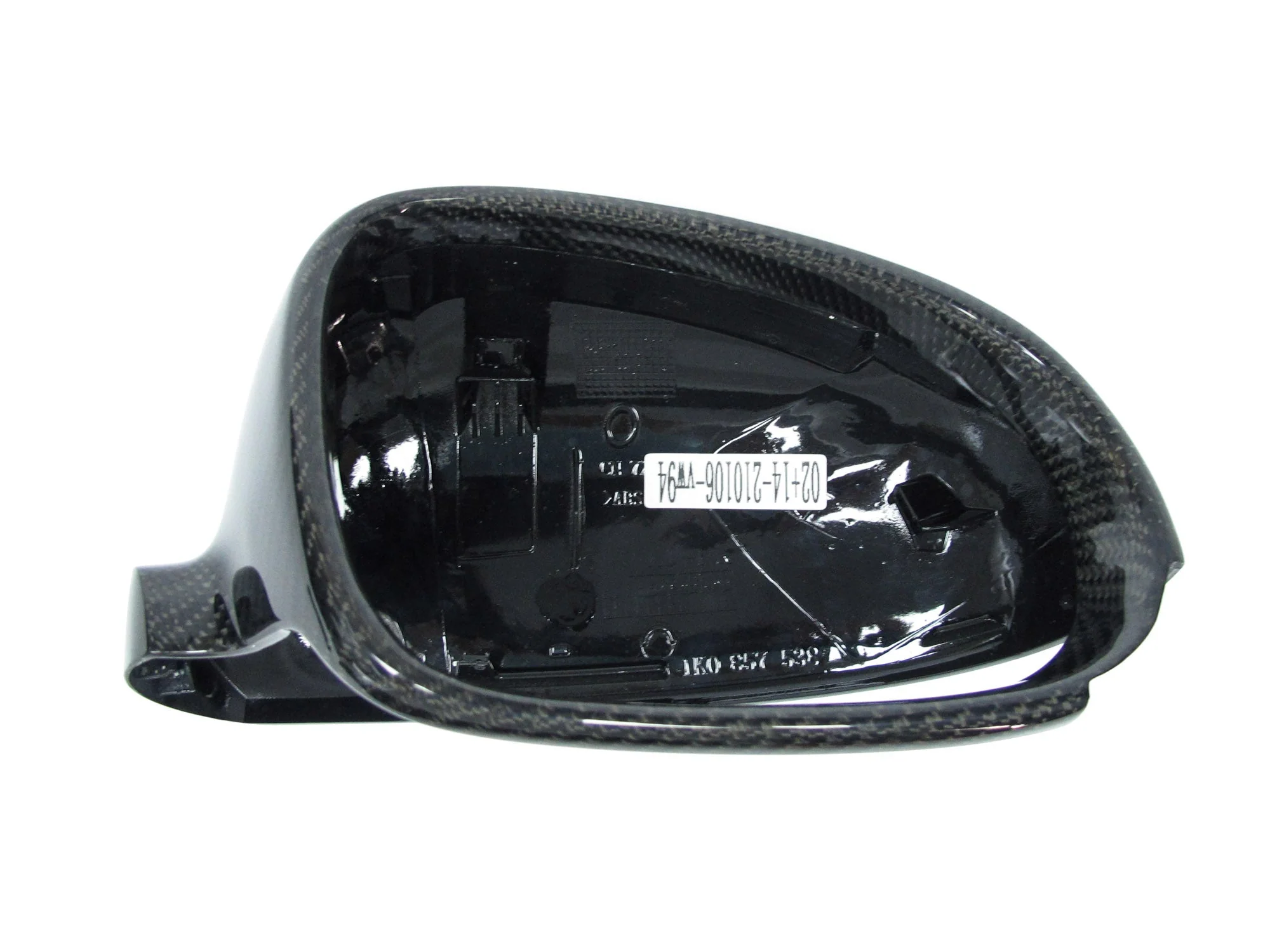 Real Carbon Fiber Side Mirror Cover Caps For VW Golf 5 MK5 GTI 2005-2008 Replacement - Image 8