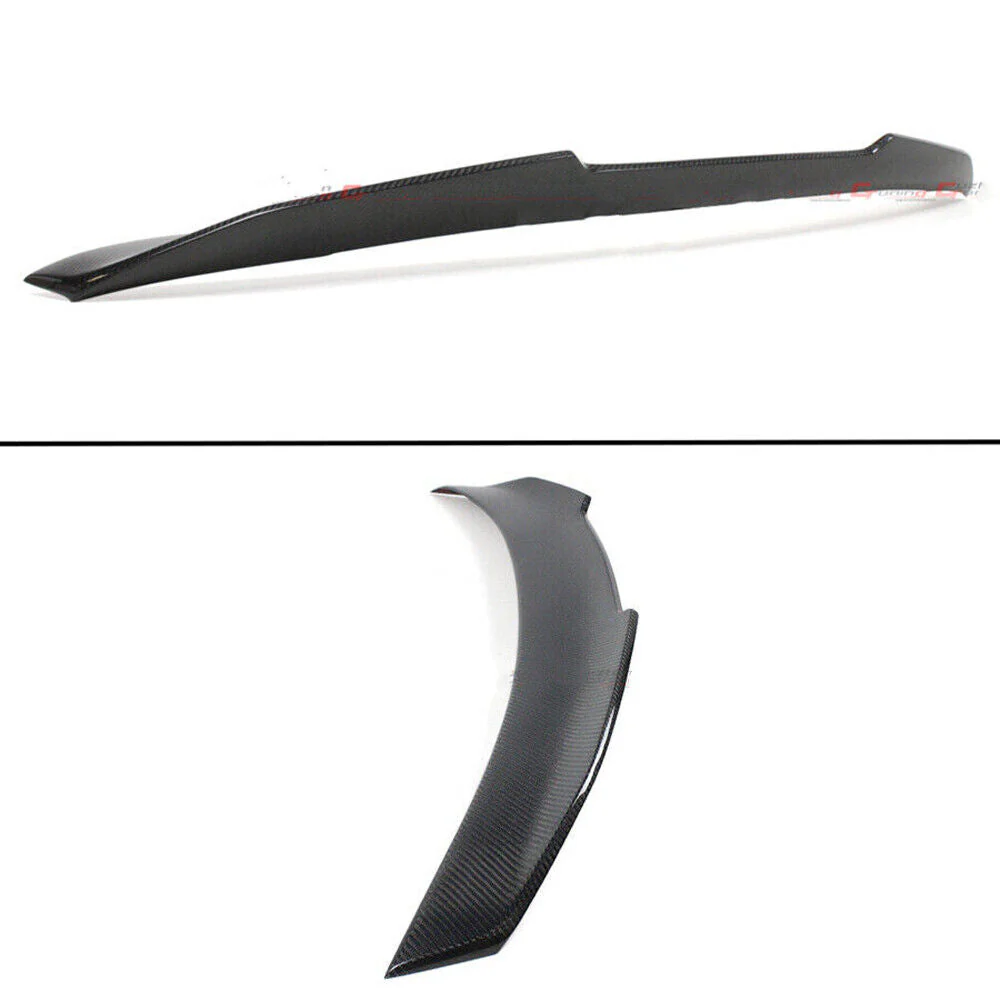 Real Carbon Fiber Highkick Spoiler Wing For AUDI A4 B9 Sedan 2017-2024 - Image 4