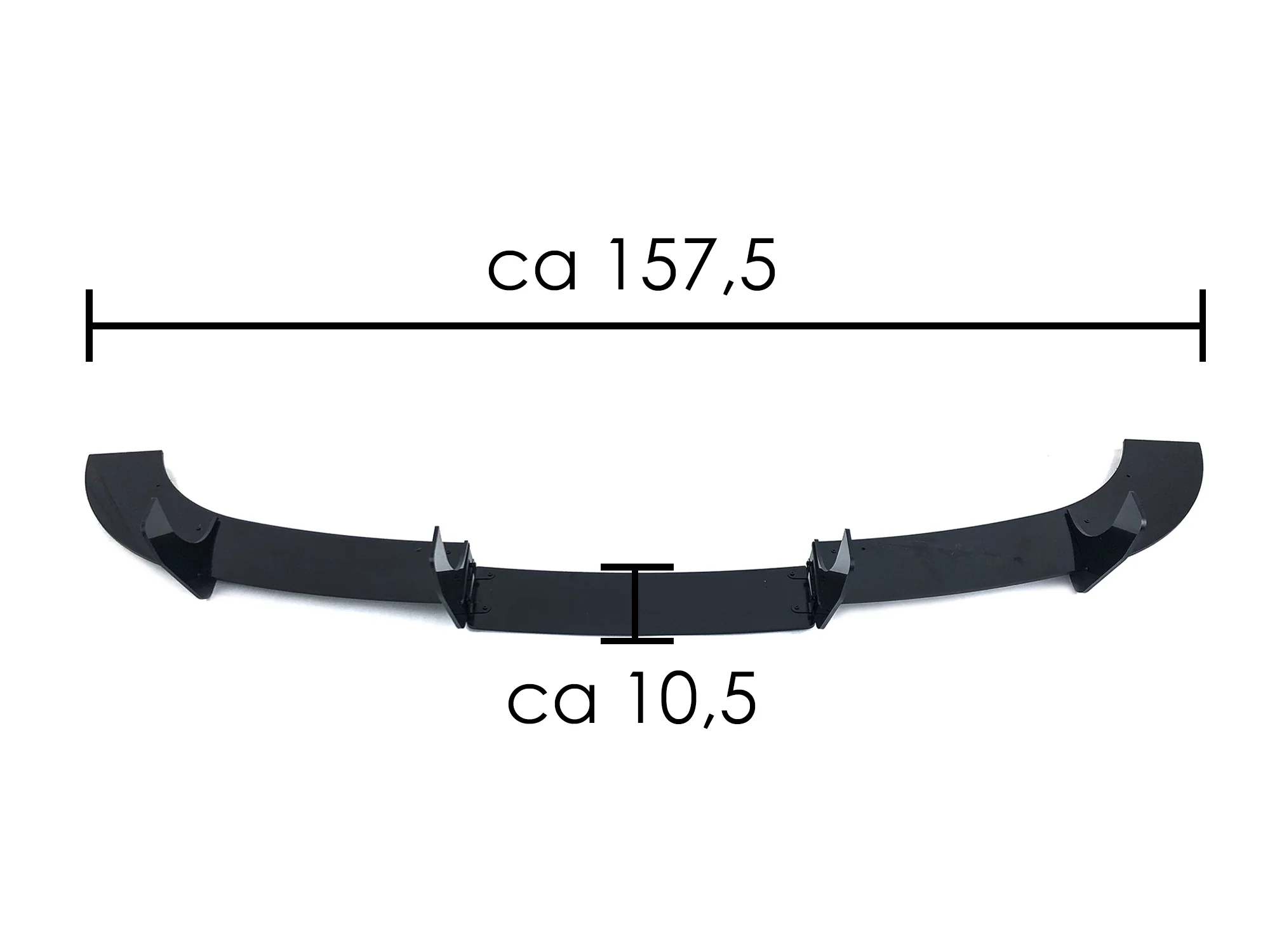 Rear Bumper Lip Diffuser Valance Splitters for VW Golf MK5 R32 2005-2009 di177 - Image 15
