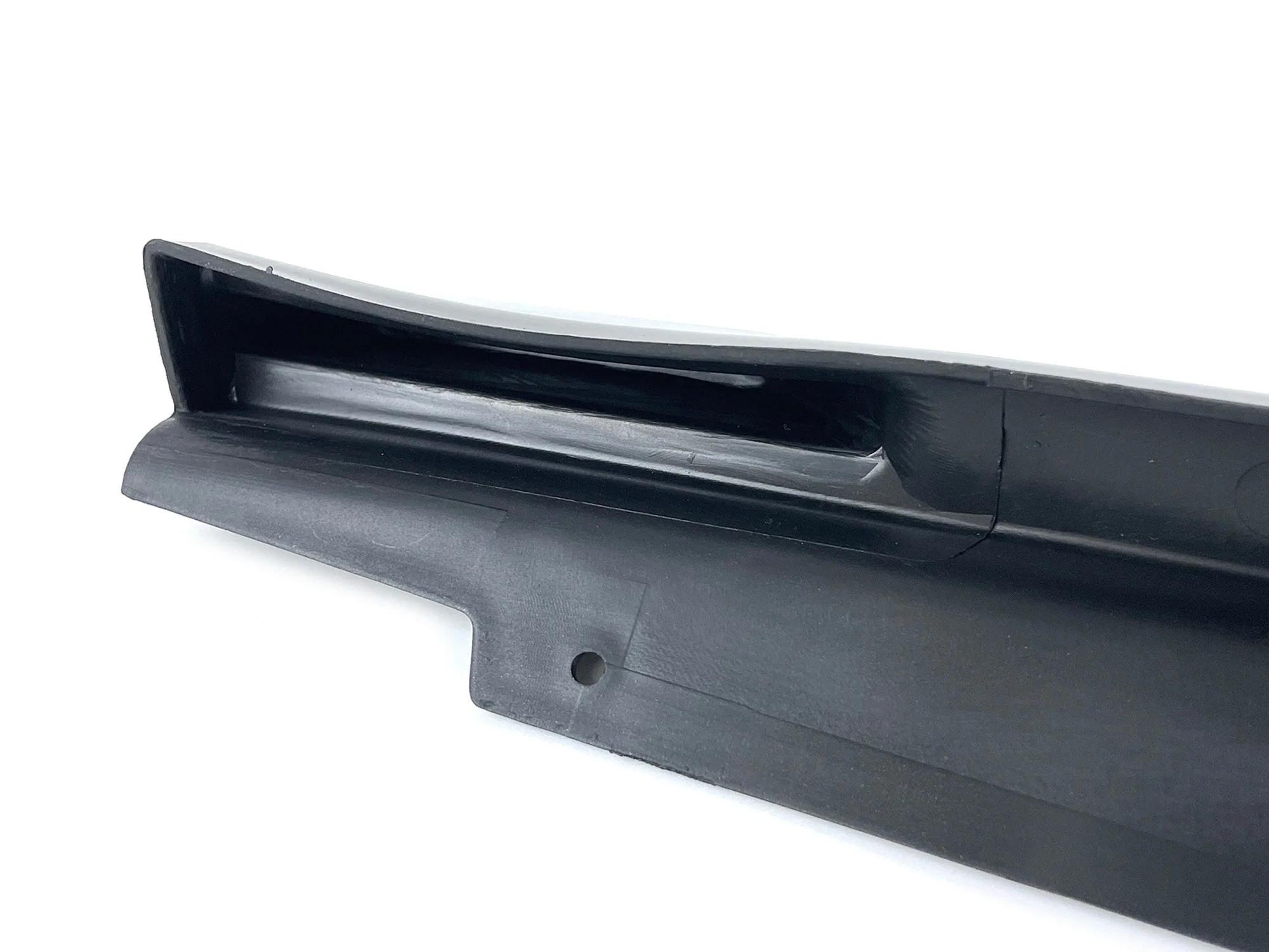 Gloss Black Rear Bumper Side Splitters Canard for BMW 5-Series G30 M-Sport 2017-2020 - Image 14