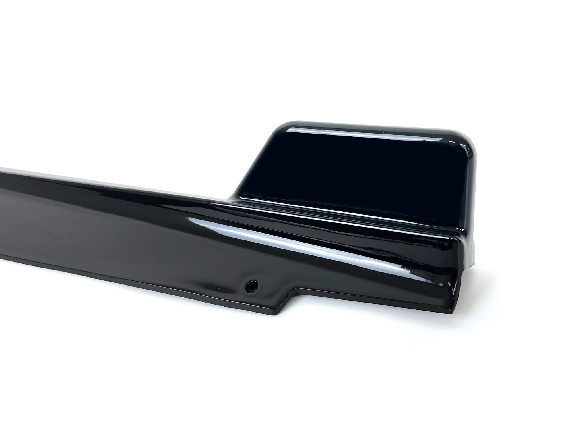 Gloss Black Rear Bumper Side Splitters Canard for BMW 5-Series G30 M-Sport 2017-2020 - Image 8