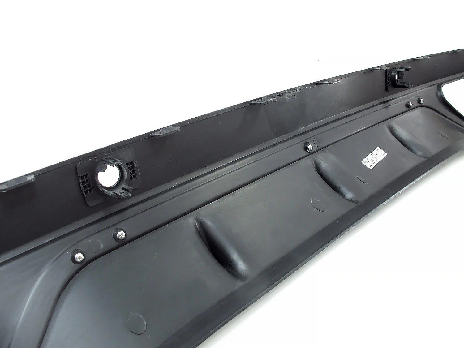 Rear Diffuser + Chrome Exhaust Tips For Mercedes W205 C300 C250 Sedan Non-AMG 2015-2021 - Image 9