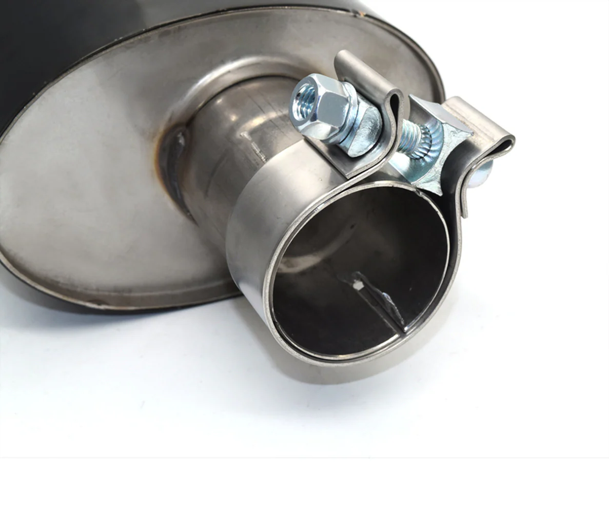 60mm Inlet Chrome Exhaust Tips For AUDI A4 A5 A6 A7 Refit To RS4 RS5 RS6 RS7 - Image 6