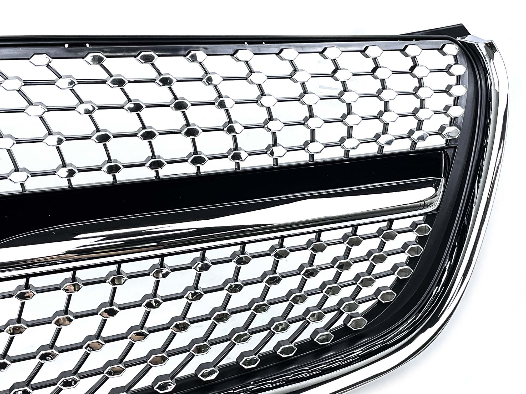 Black Diamond Front Bumper Radiator Grille fit for Mercedes Benz V Class W447 2015-2019 fg95 - Image 7