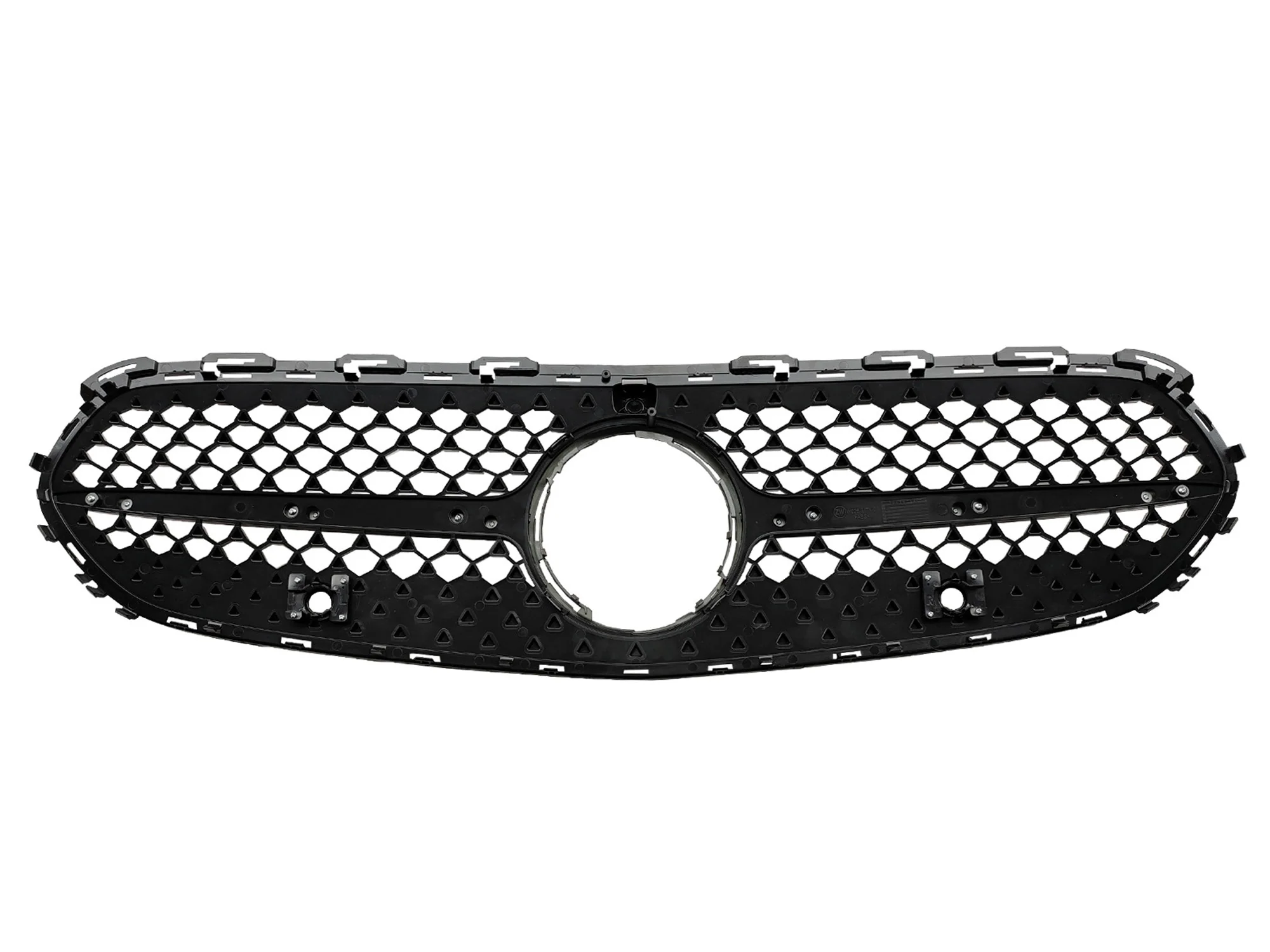 Black Diamond Front Grille for Mercedes W206 Non-AMG 2022-2024 - Image 2