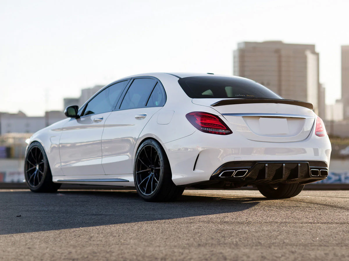 Exhaust Tips Muffler Pipe Tailpipe For Mercedes W205 C63 2015-2018 - Image 14