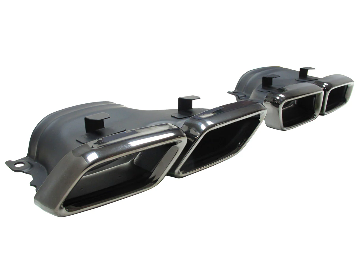 Exhaust Tips Muffler Pipe Tailpipe For Mercedes W205 C63 2015-2018 - Image 4