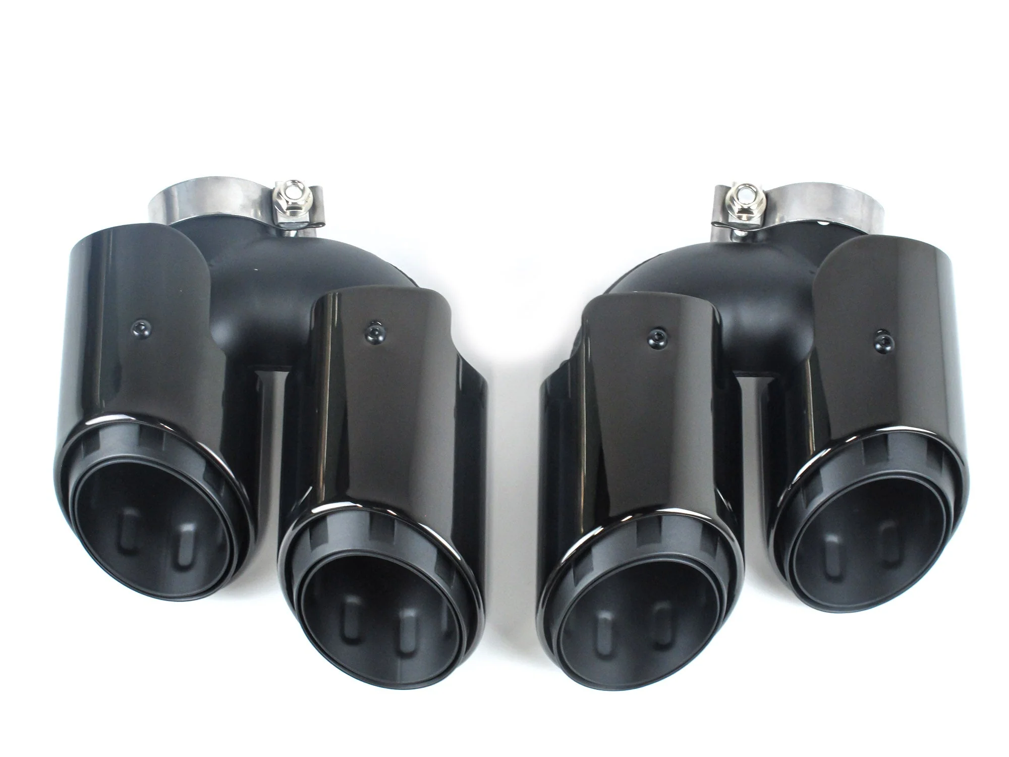3-Layer Black Exhaust Tips for 2019-2026 Porsche Macan 2.0L Base - Image 11