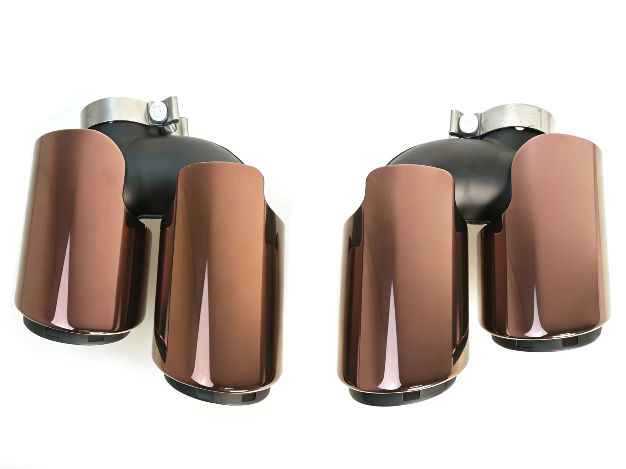 3-Layer Black Exhaust Tips for 2019-2026 Porsche Macan 2.0L Base - Image 17
