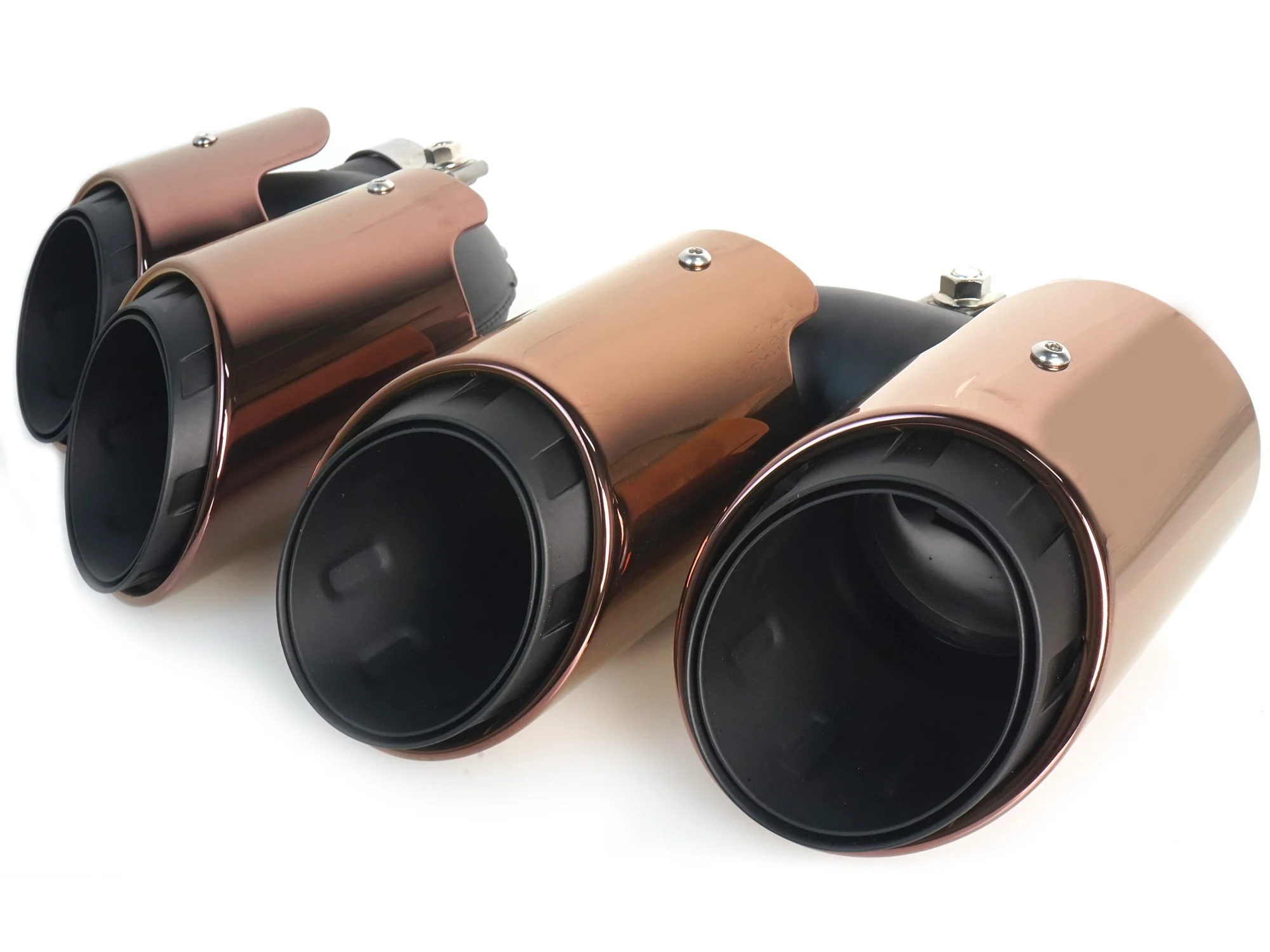 3-Layer Black Exhaust Tips for 2019-2026 Porsche Macan 2.0L Base - Image 23