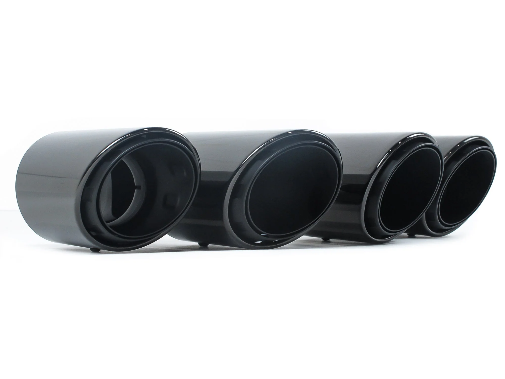 3-Layer Black Exhaust Tips for 2019-2026 Porsche Macan 2.0L Base - Image 5