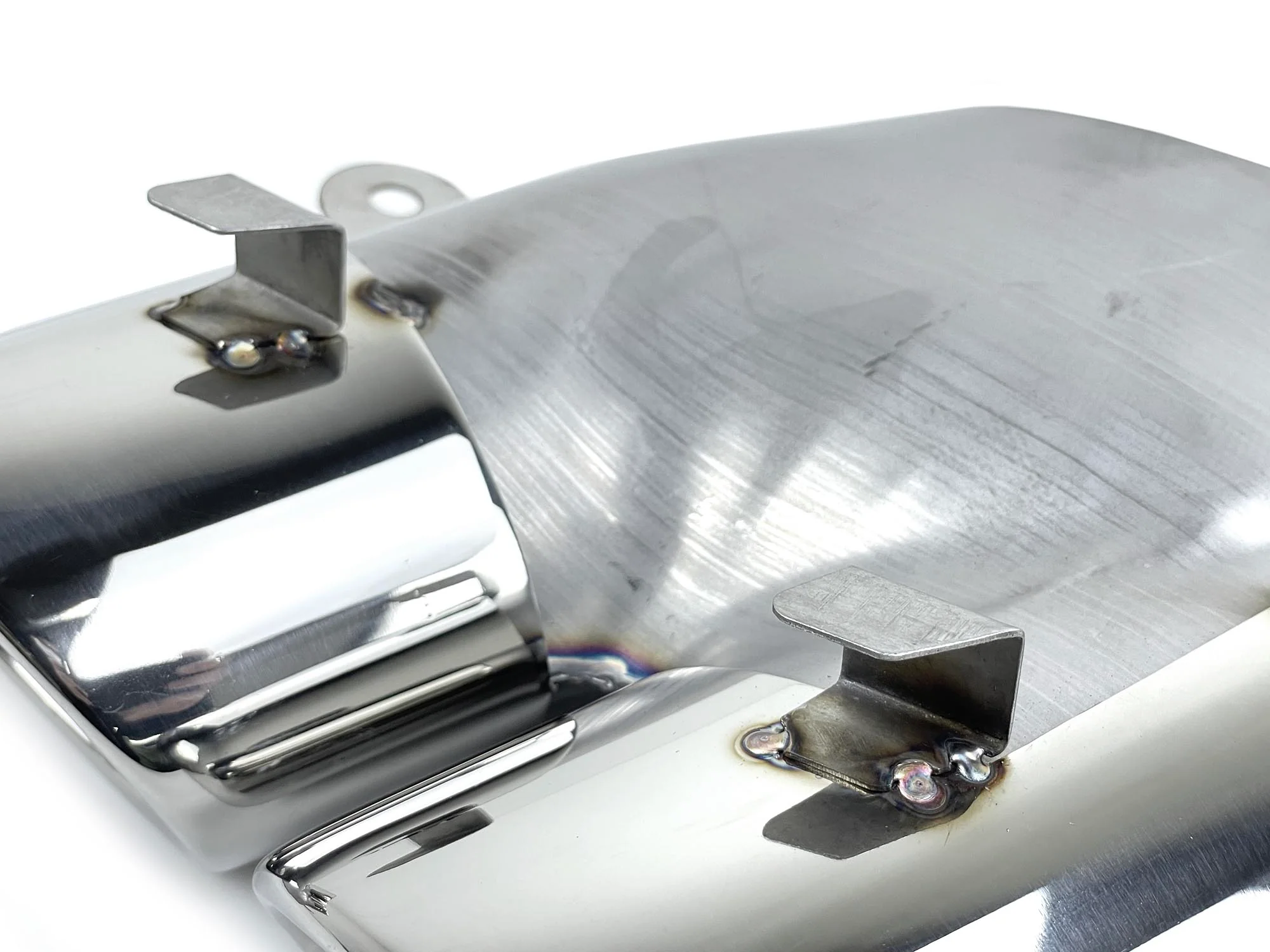 Silver/Black Exhaust Tips Tailpipe Upgrade For Audi A6 C7.5 2016 2017 2018 - Image 20