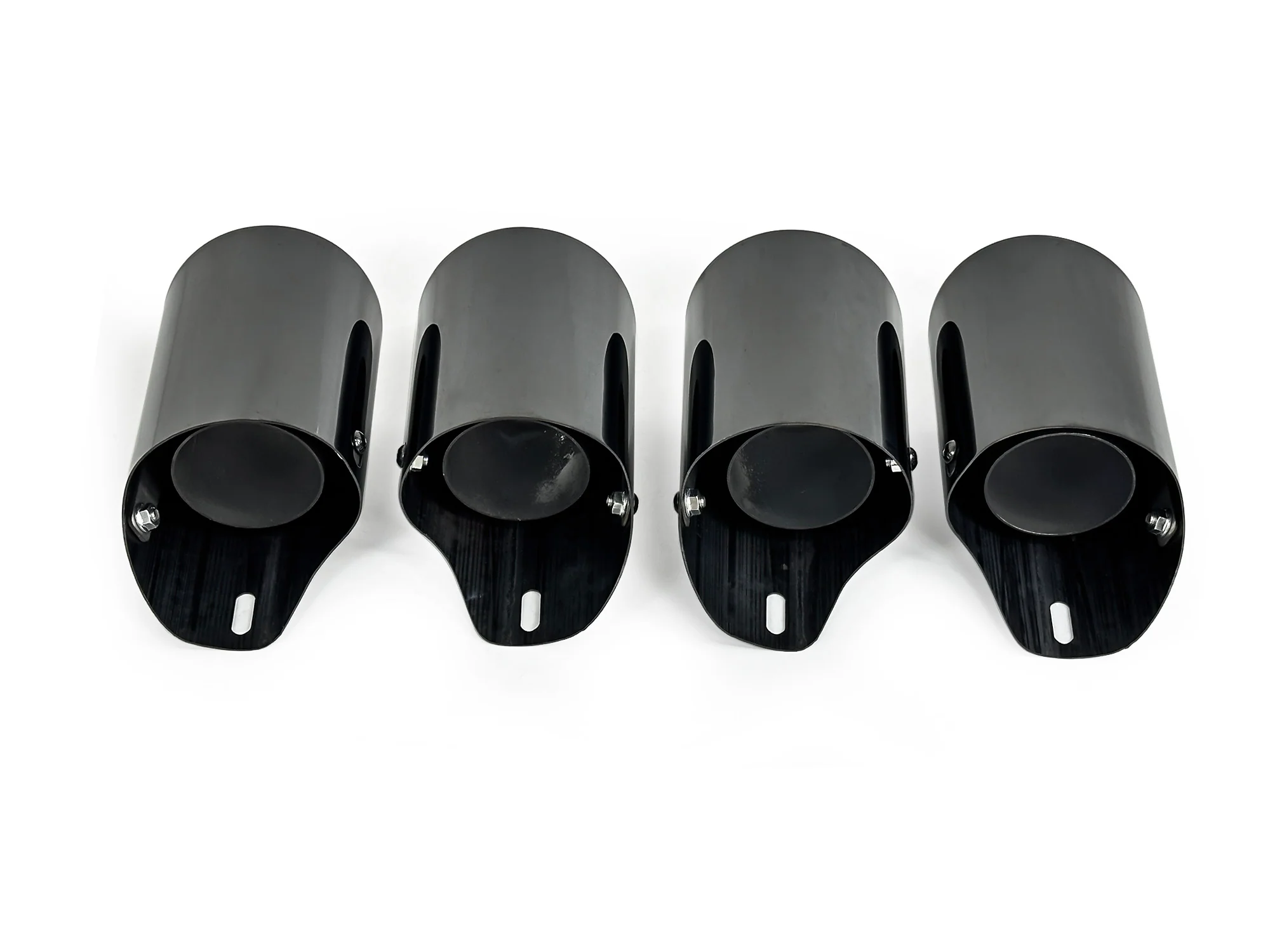 4pcs Black Exhaust Tips Pipe For Porsche 971 Panamera 4S Turbo 2017-2023 - Image 6