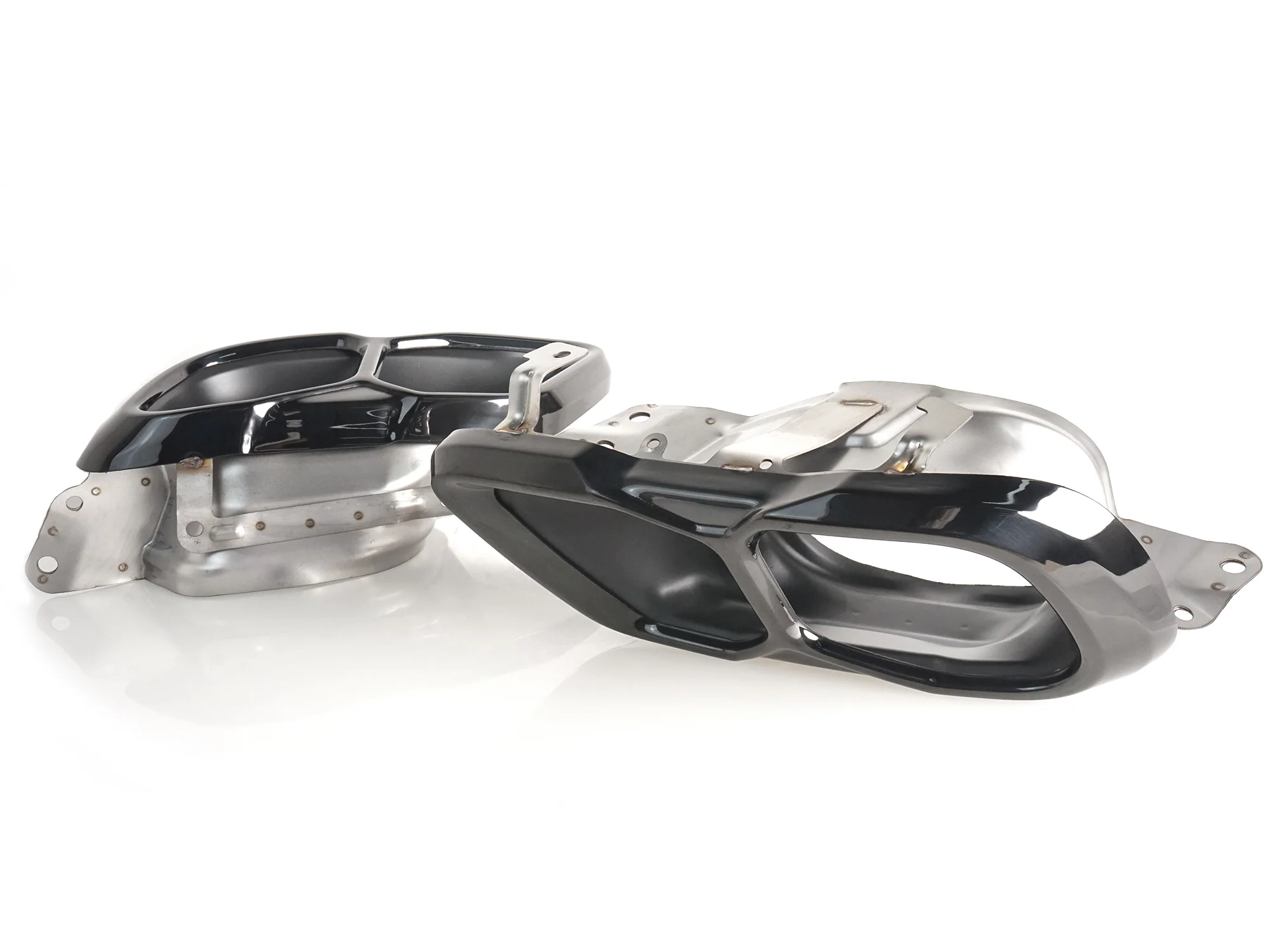 Pair Exhaust Tips Gloss Black for BMW X5 G05 X6 G06 X7 G07 M Sport 2019-2026 - Image 7