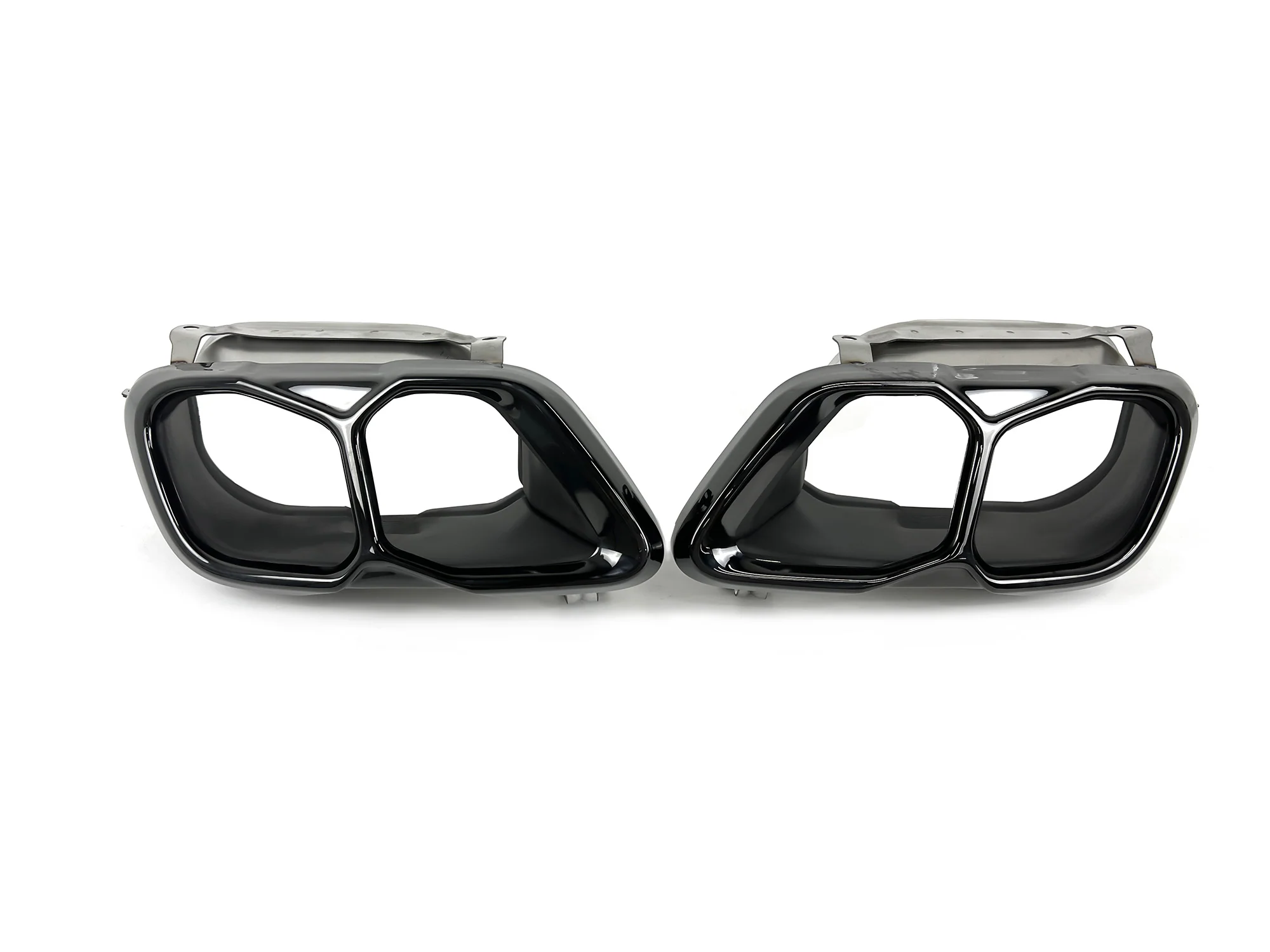 Pair Exhaust Tips Gloss Black for BMW X5 G05 X6 G06 X7 G07 M Sport 2019-2026 - Image 5