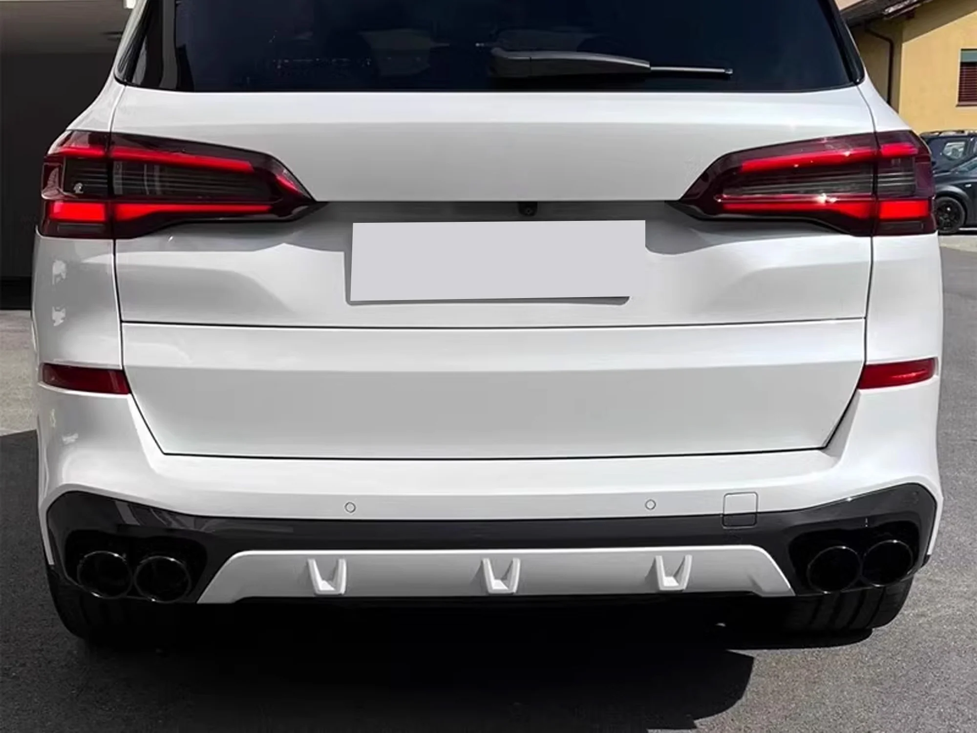 Black Exhaust Tips Tailpipe for BMW X5 G05 X6 G06 X7 G07 40i 2019-2026 - Image 3