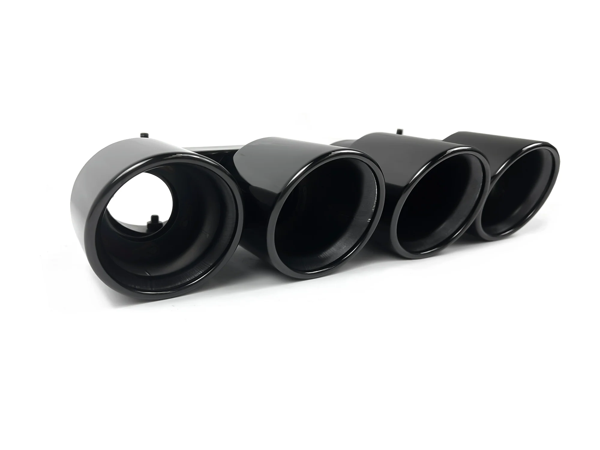 Black Exhaust Tips Tailpipe for BMW X5 G05 X6 G06 X7 G07 40i 2019-2026 - Image 8