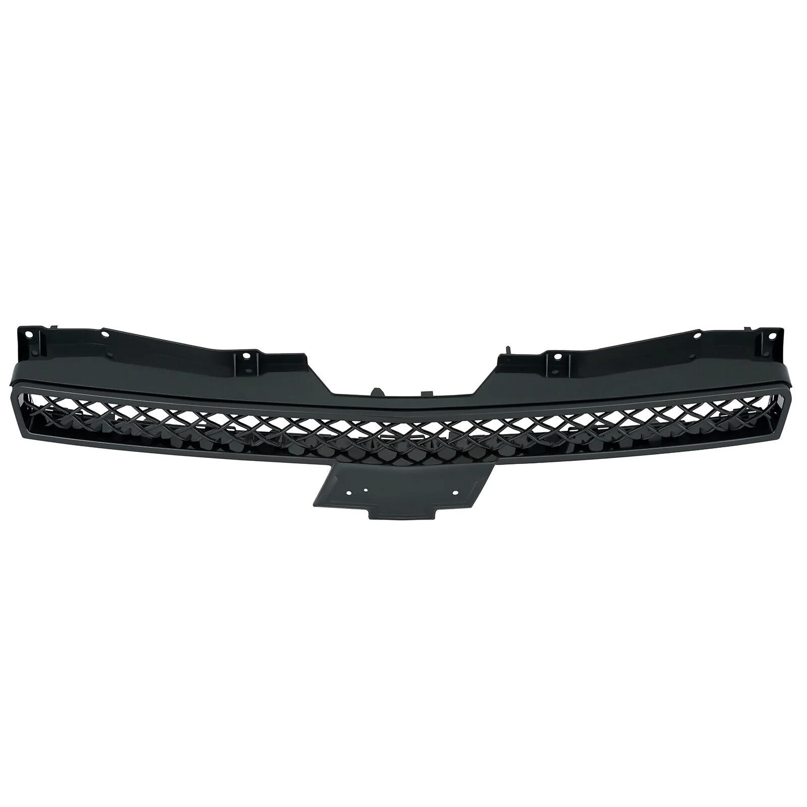 Black Front Bumper Lower & Upper Grille For 2007-2014 Tahoe/Suburban/Avalanche - Image 2