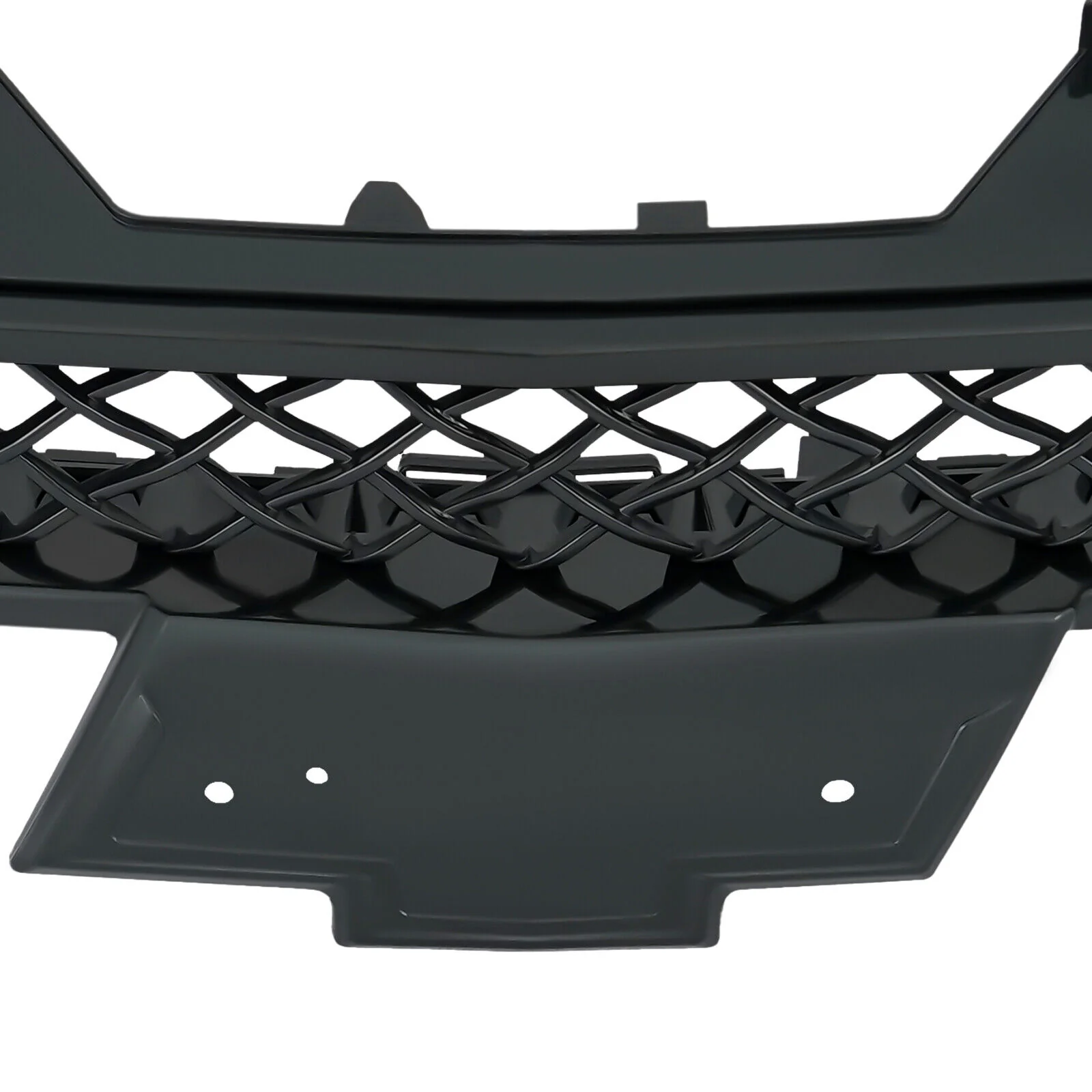 Black Front Bumper Lower & Upper Grille For 2007-2014 Tahoe/Suburban/Avalanche - Image 7