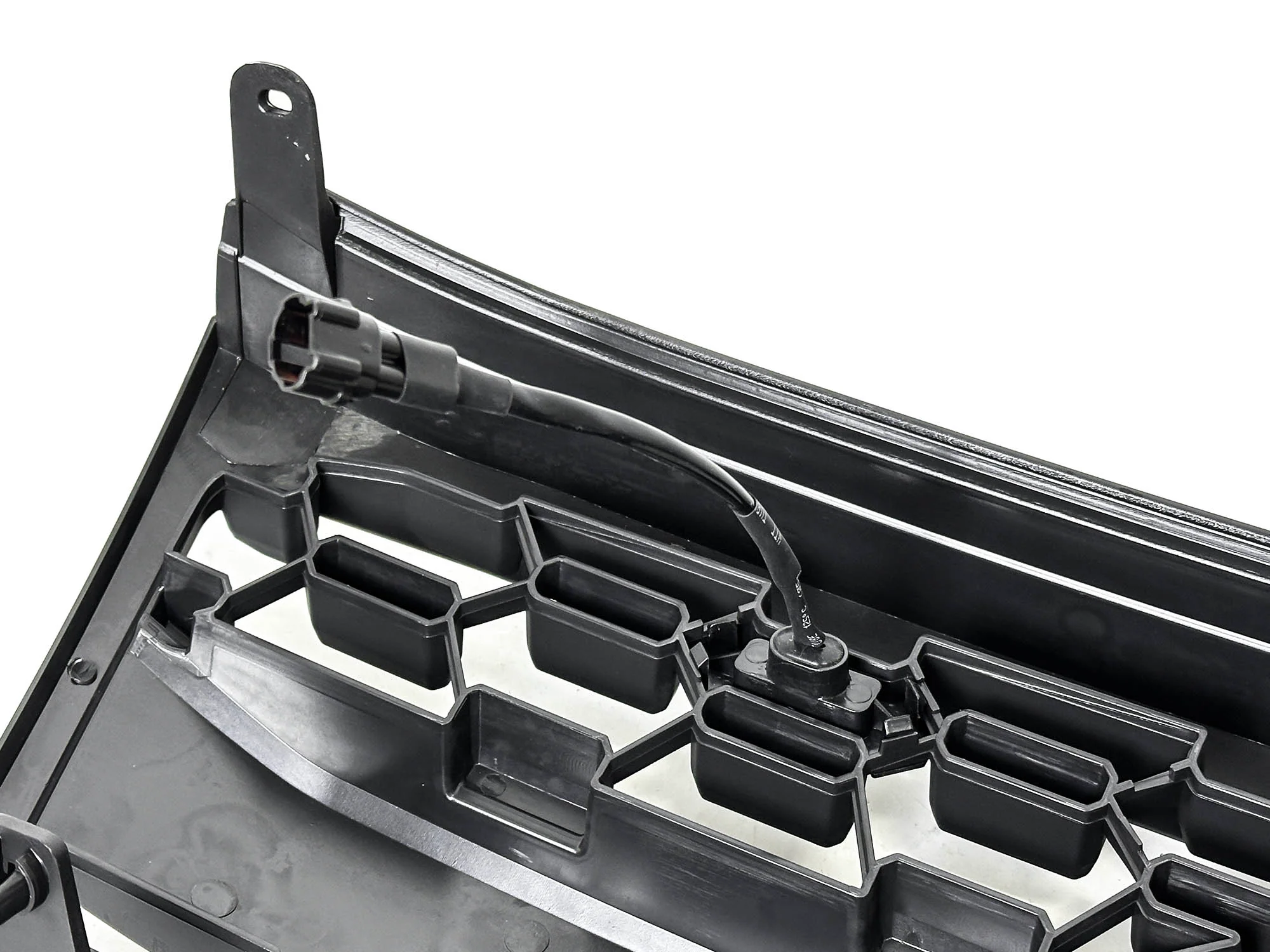 Black Front Bumper Upper Grille w/ LED Light Fit For 1998-2006 Toyota Land Crusier LC100 - Image 32
