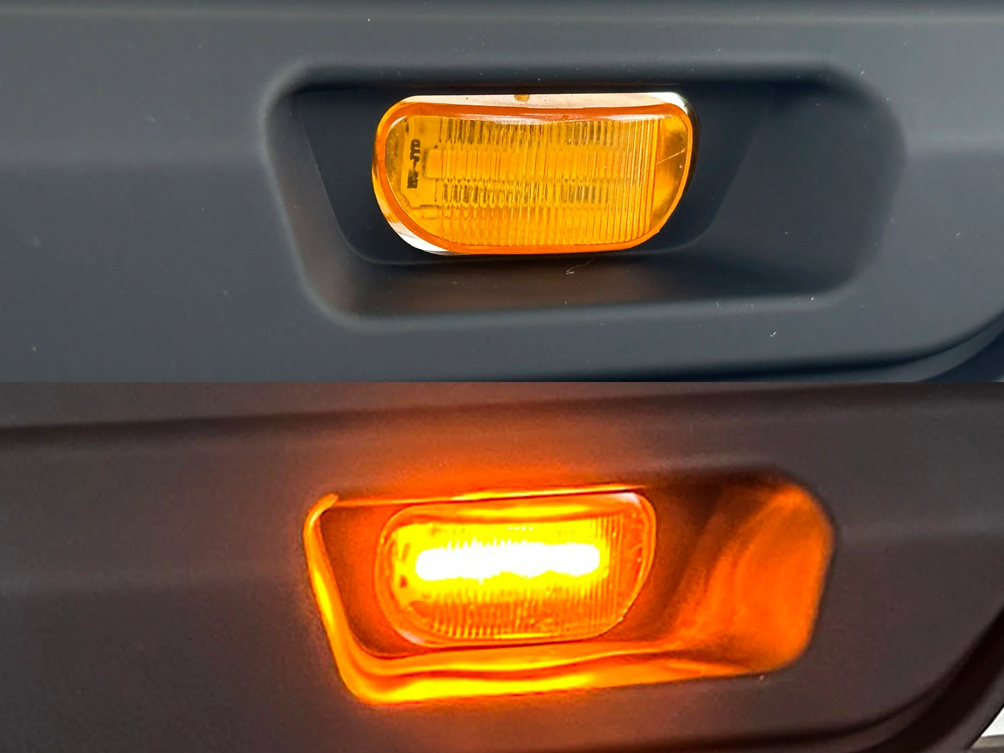 Black Front Bumper Upper Grille w/ LED Lights Fits For 2001-2004 Ford Escape / Kuga - Image 10