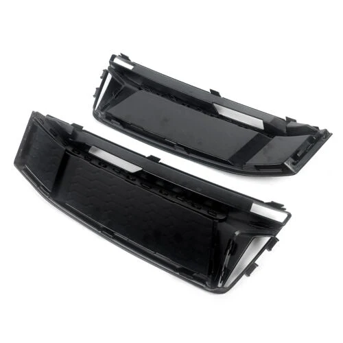 Pair Front Bumper Fog Light Grille Grill Cover for Audi A4 S-line S4 2017-2019 - Image 8
