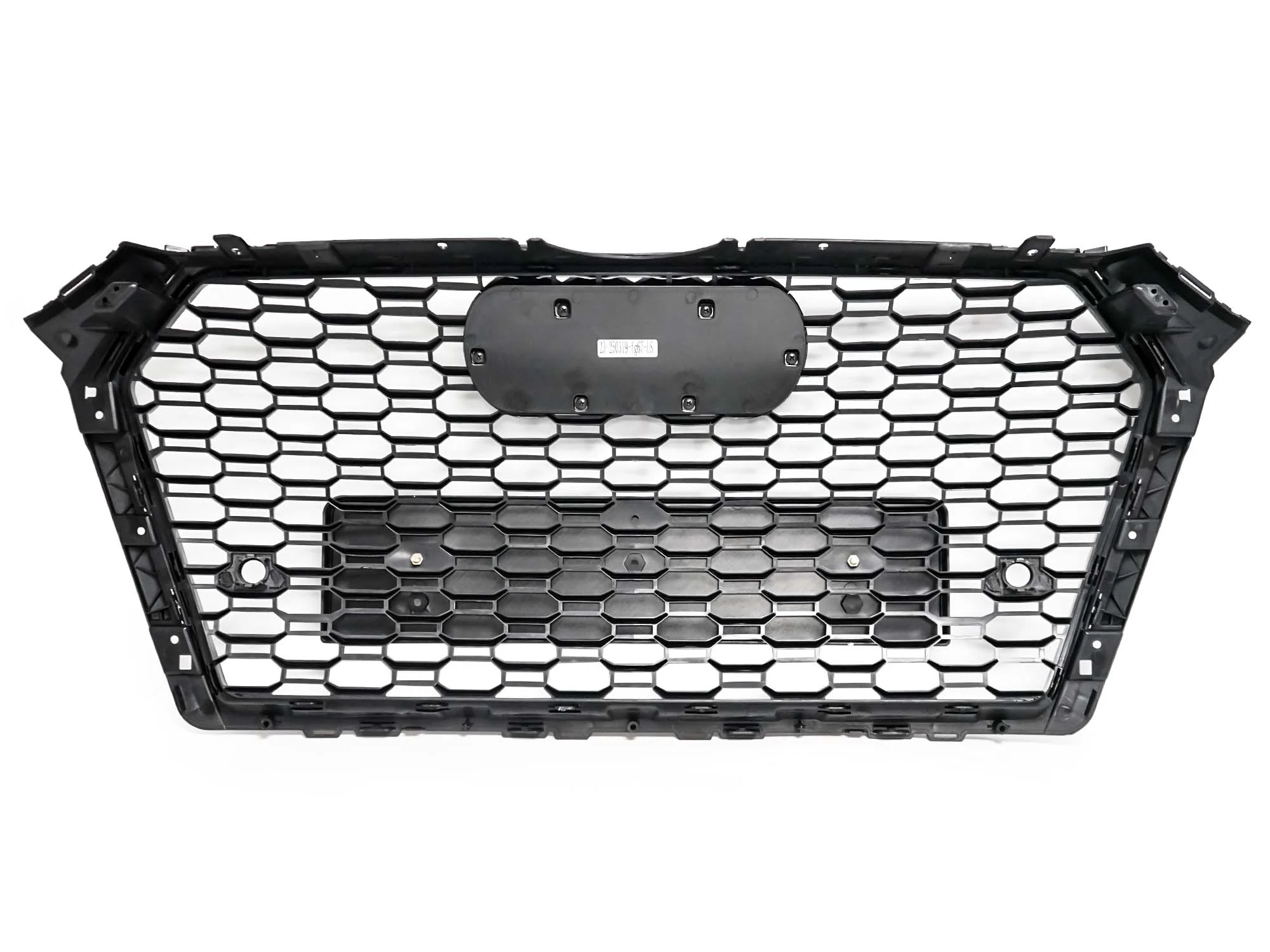 Honeycomb Mesh Hex Grille Black Fits 2017-18 Audi A4/S4 B9 RS4 Style - Image 12