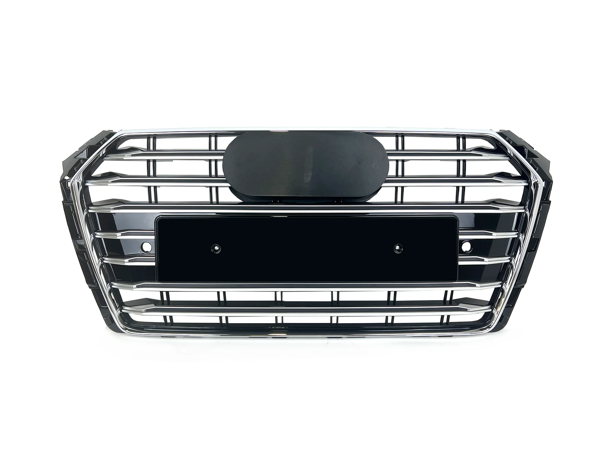 Chrome Front Bumper Grill for Audi A4 B9 S4 2017-2019 fg330 - Image 4